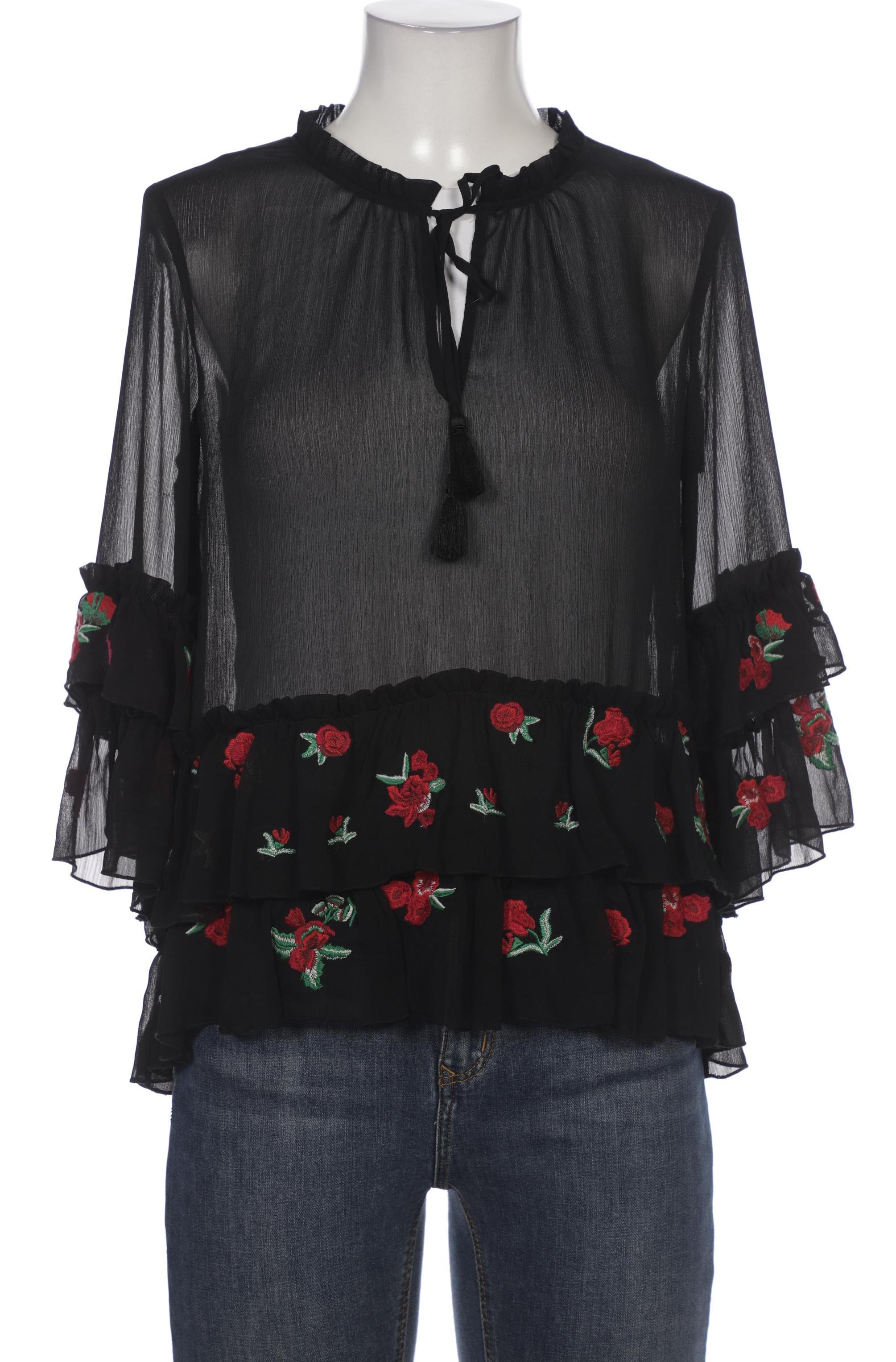 

Hallhuber Damen Bluse, schwarz, Gr. 36