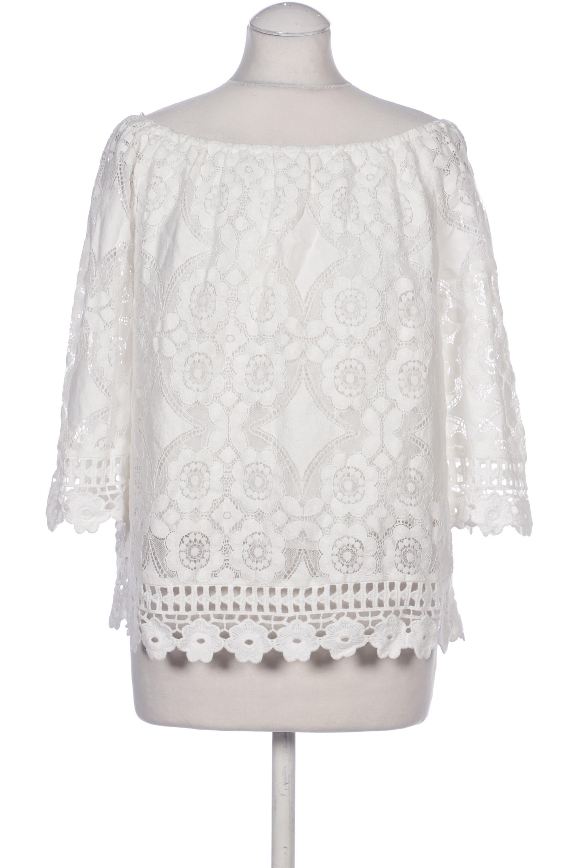 

Hallhuber Damen Bluse, cremeweiß, Gr. 36