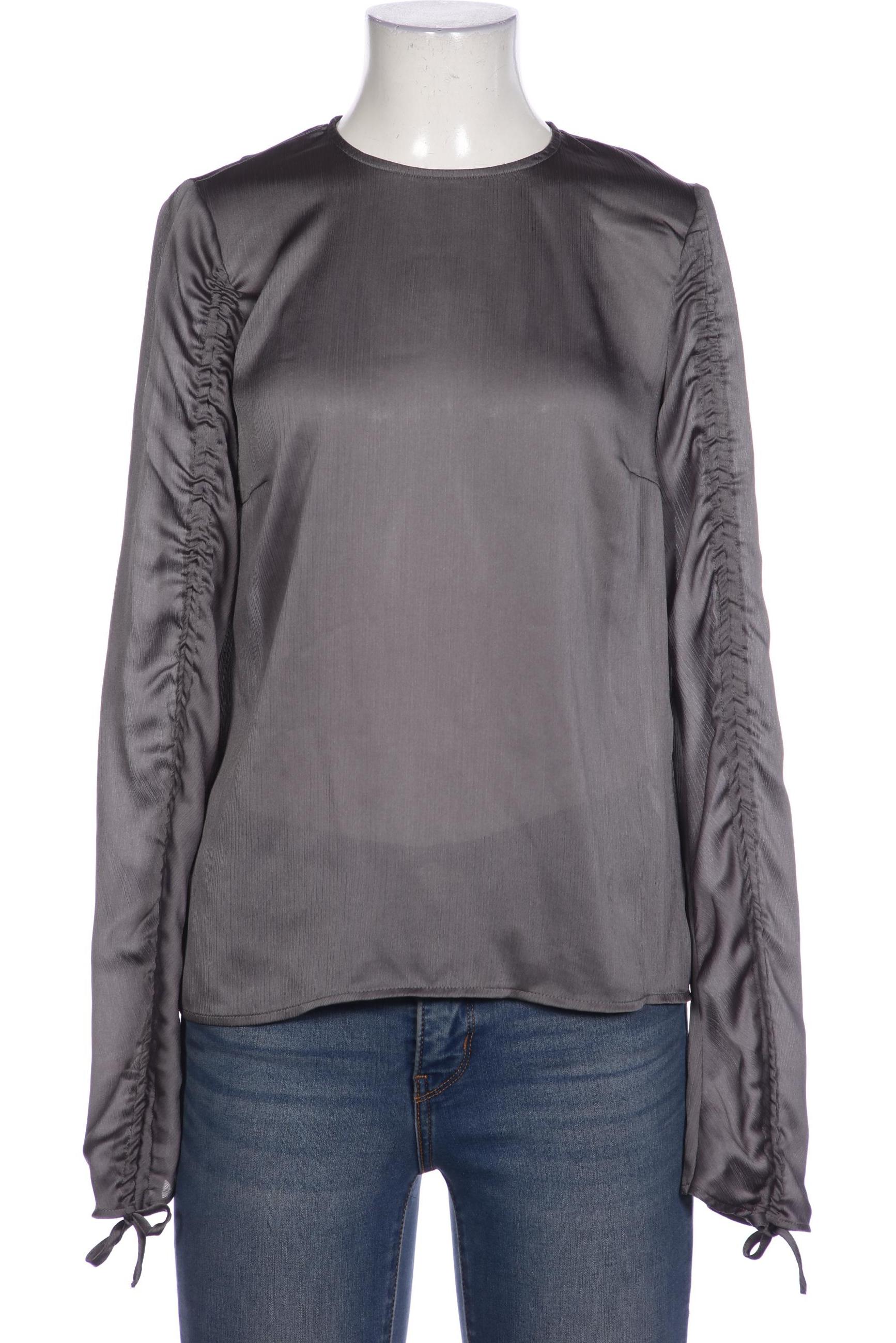 

Hallhuber Damen Bluse, grau, Gr. 34
