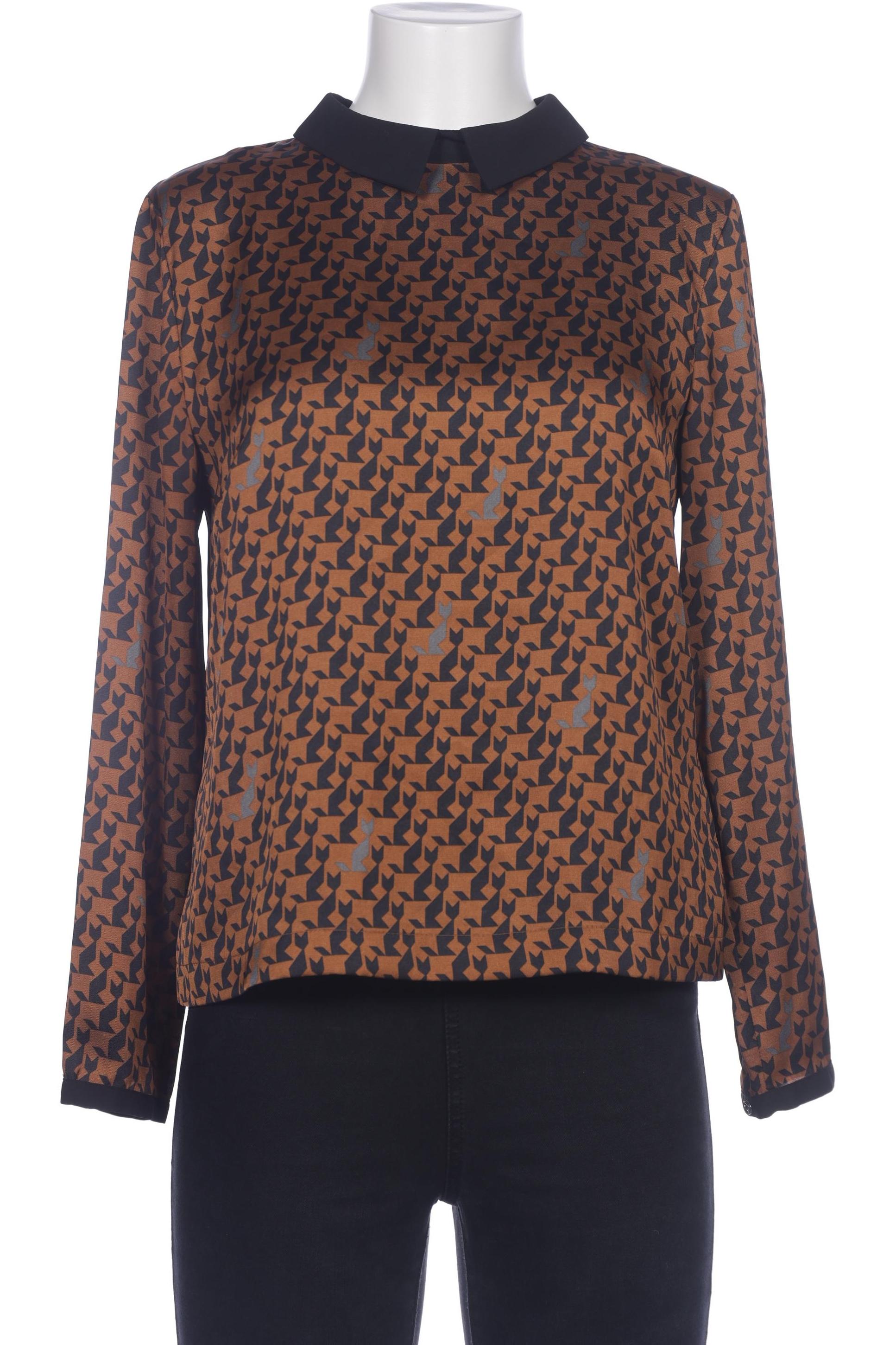 

Hallhuber Damen Bluse, braun, Gr. 40