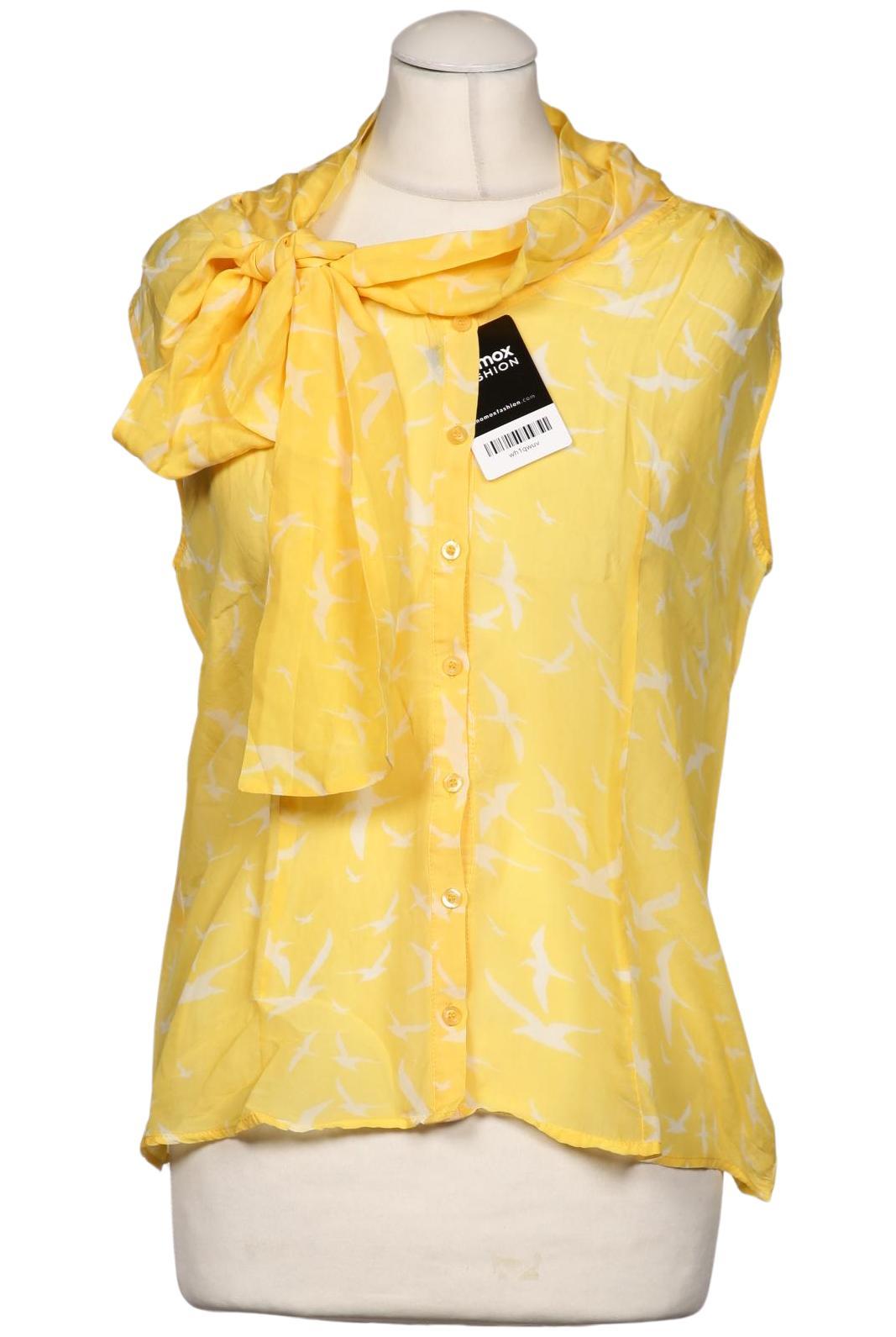 

Hallhuber Damen Bluse, gelb, Gr. 40