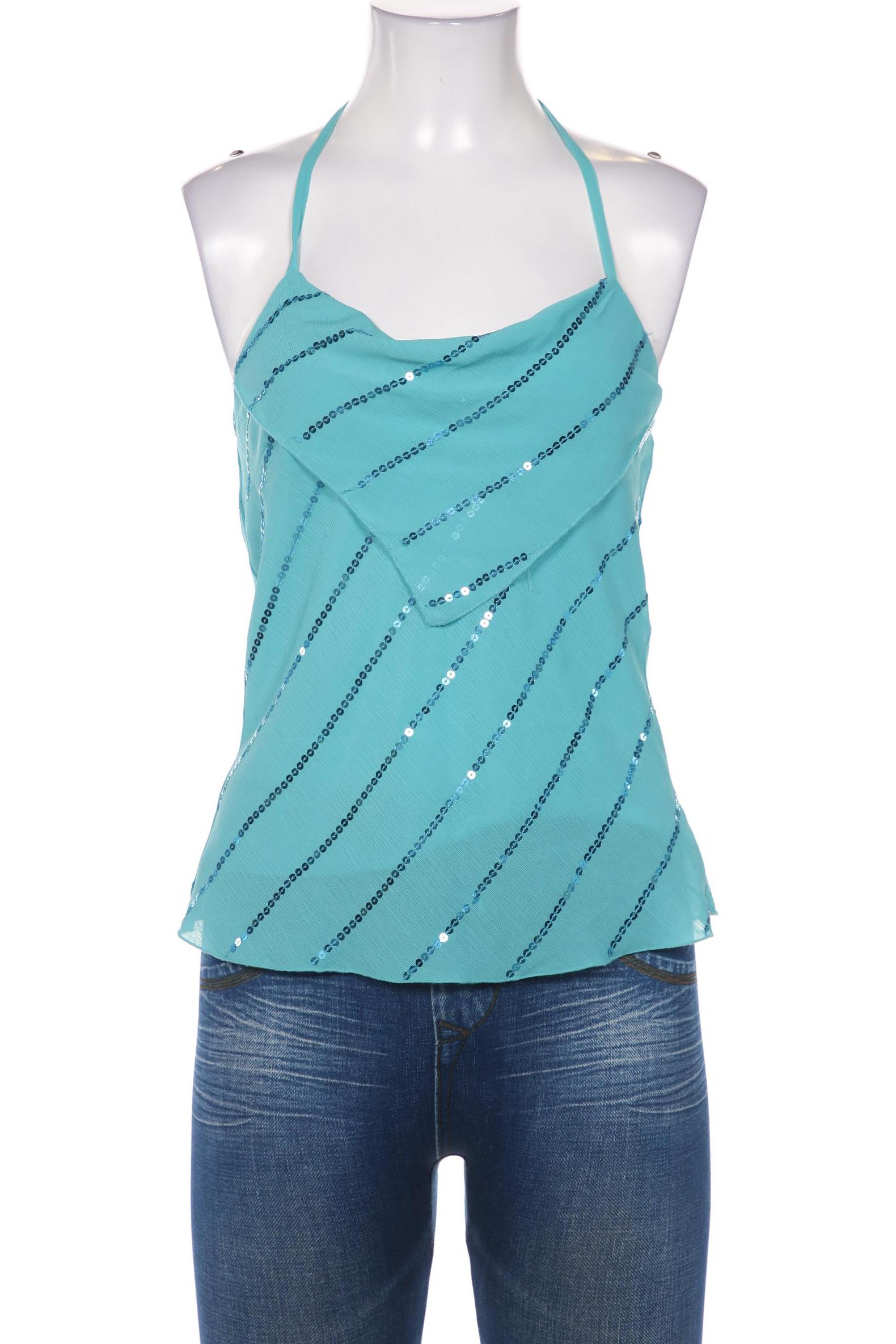 

Hallhuber Damen Bluse, türkis, Gr. 34