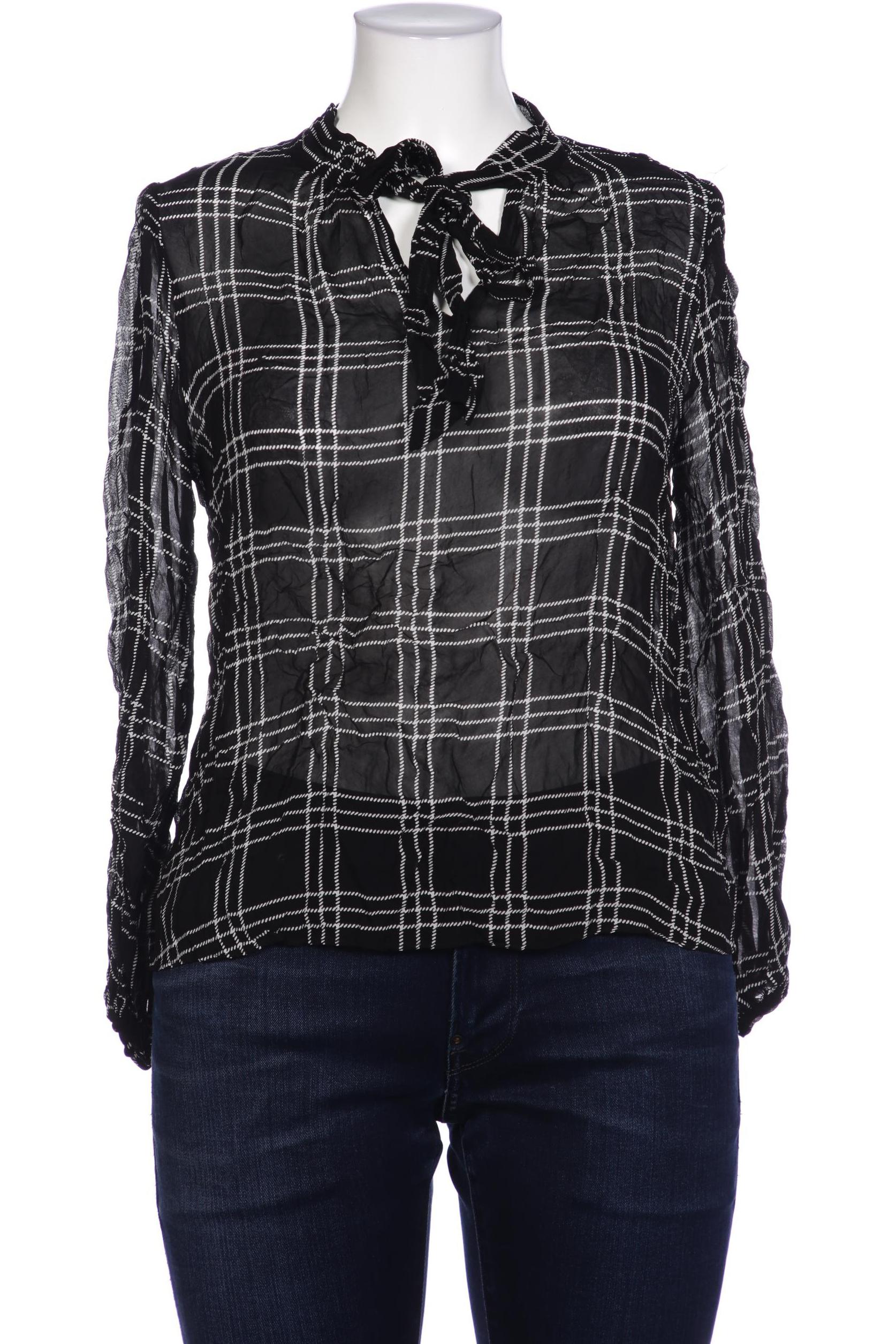 

Hallhuber Damen Bluse, schwarz, Gr. 44