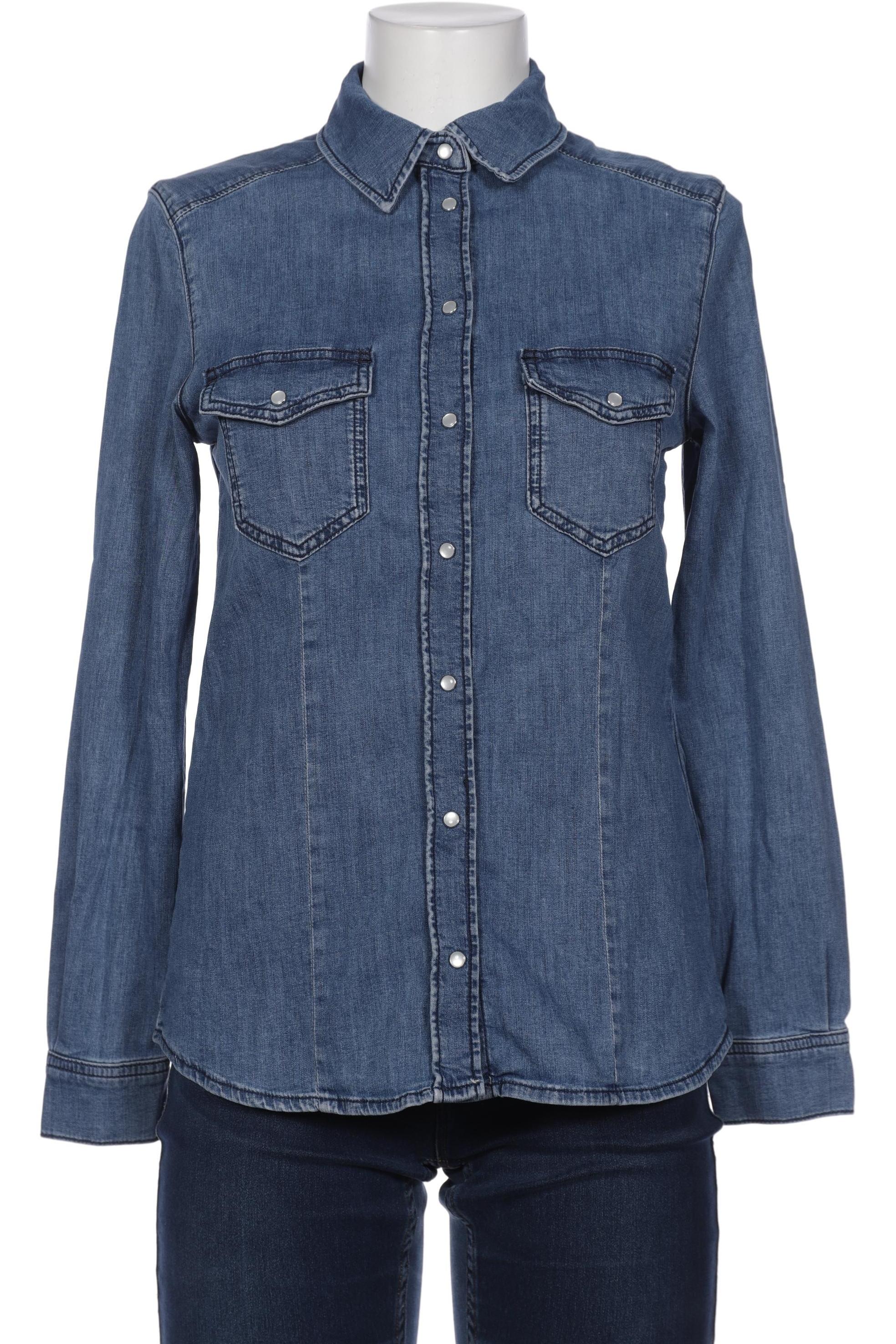 

Hallhuber Damen Bluse, blau, Gr. 38