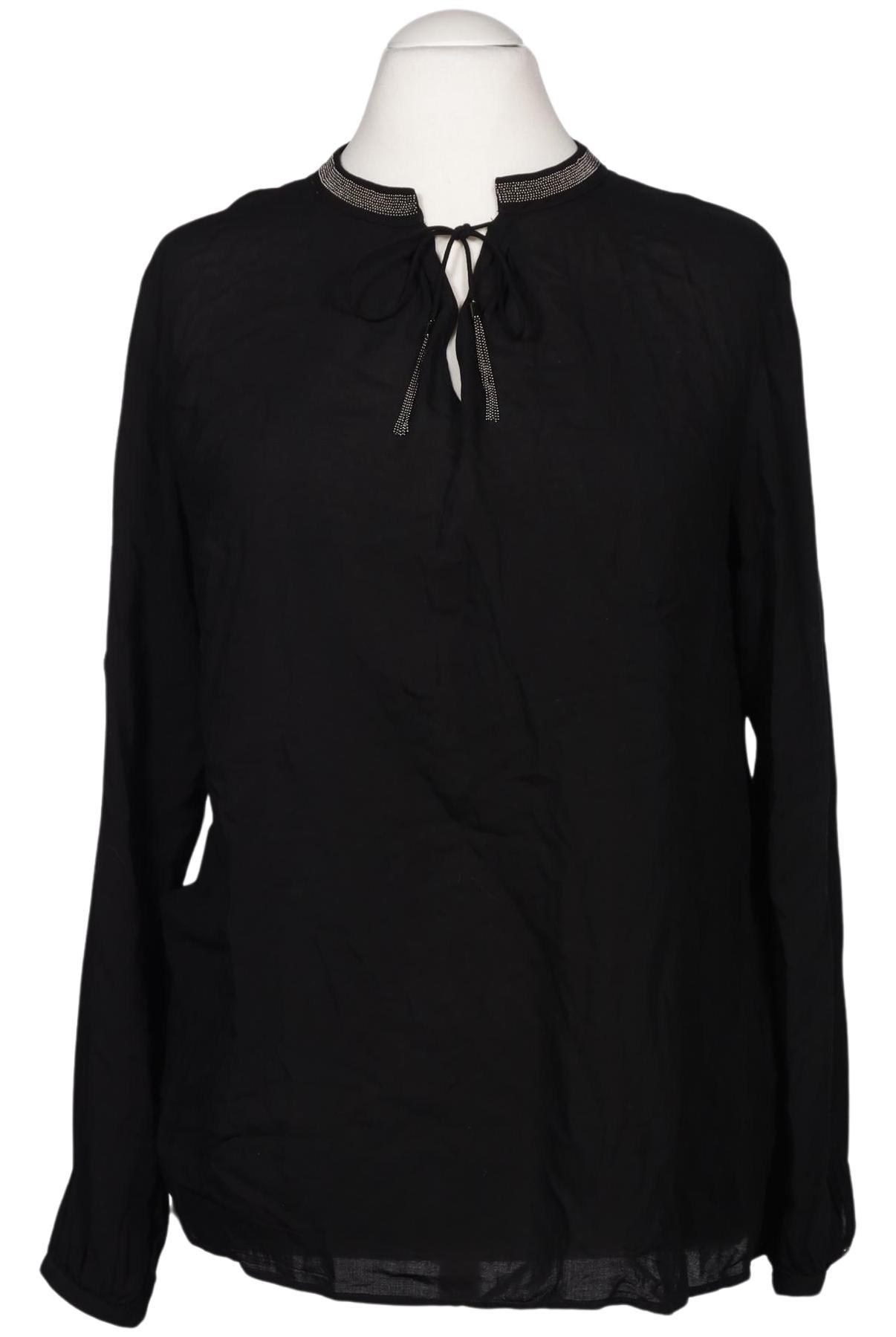 

Hallhuber Damen Bluse, schwarz, Gr. 44