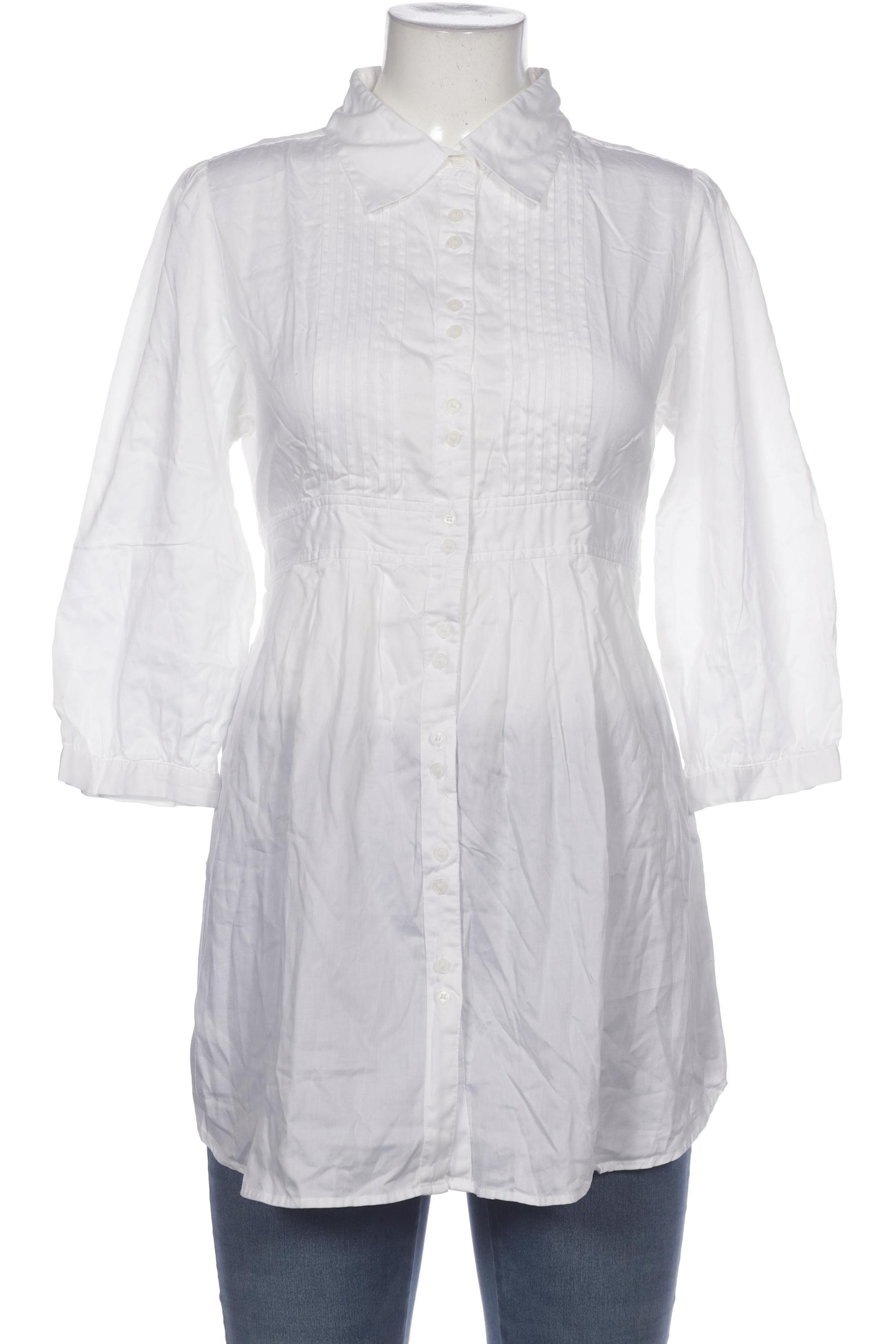 

Hallhuber Damen Bluse, weiß, Gr. 42