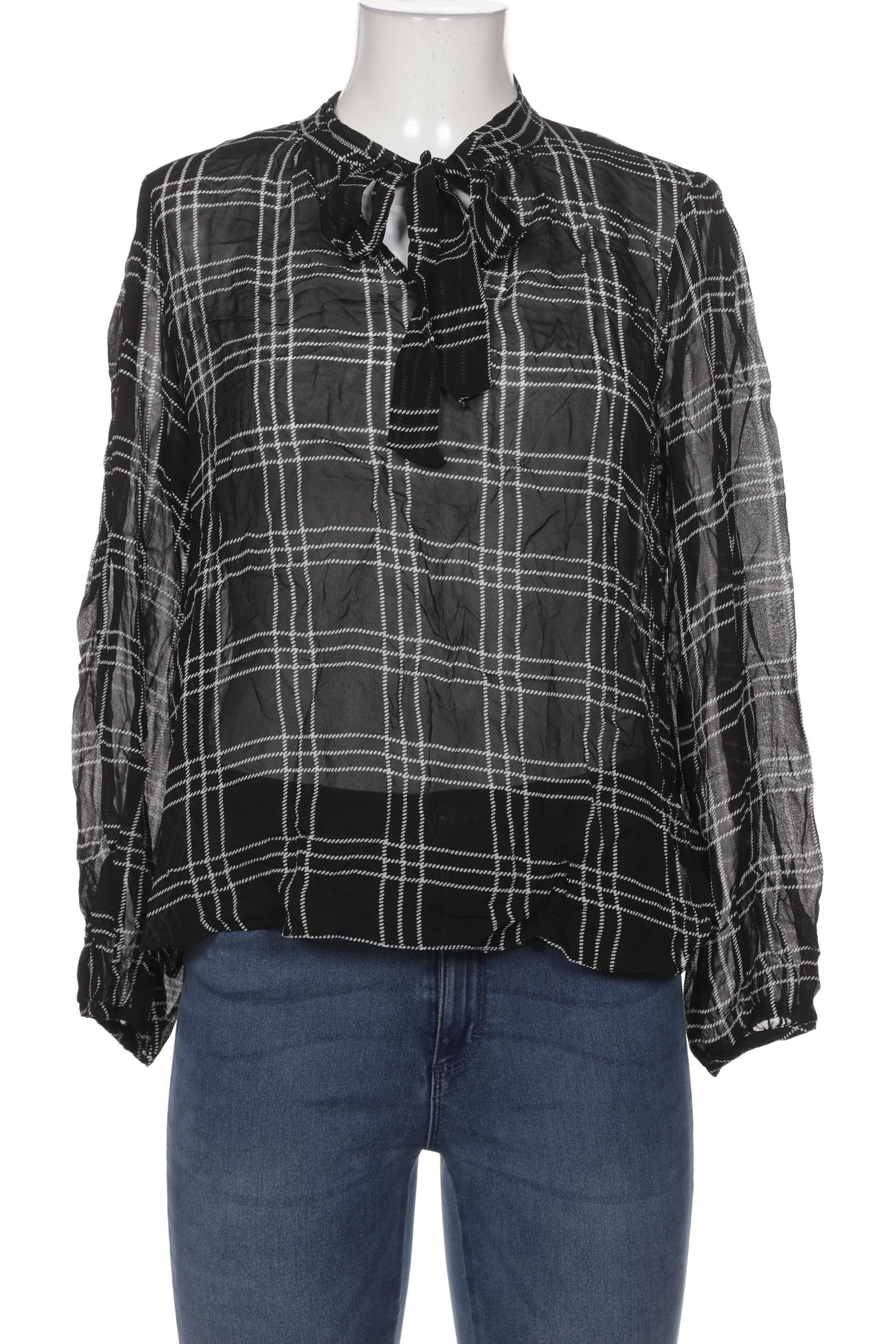 

Hallhuber Damen Bluse, schwarz, Gr. 42
