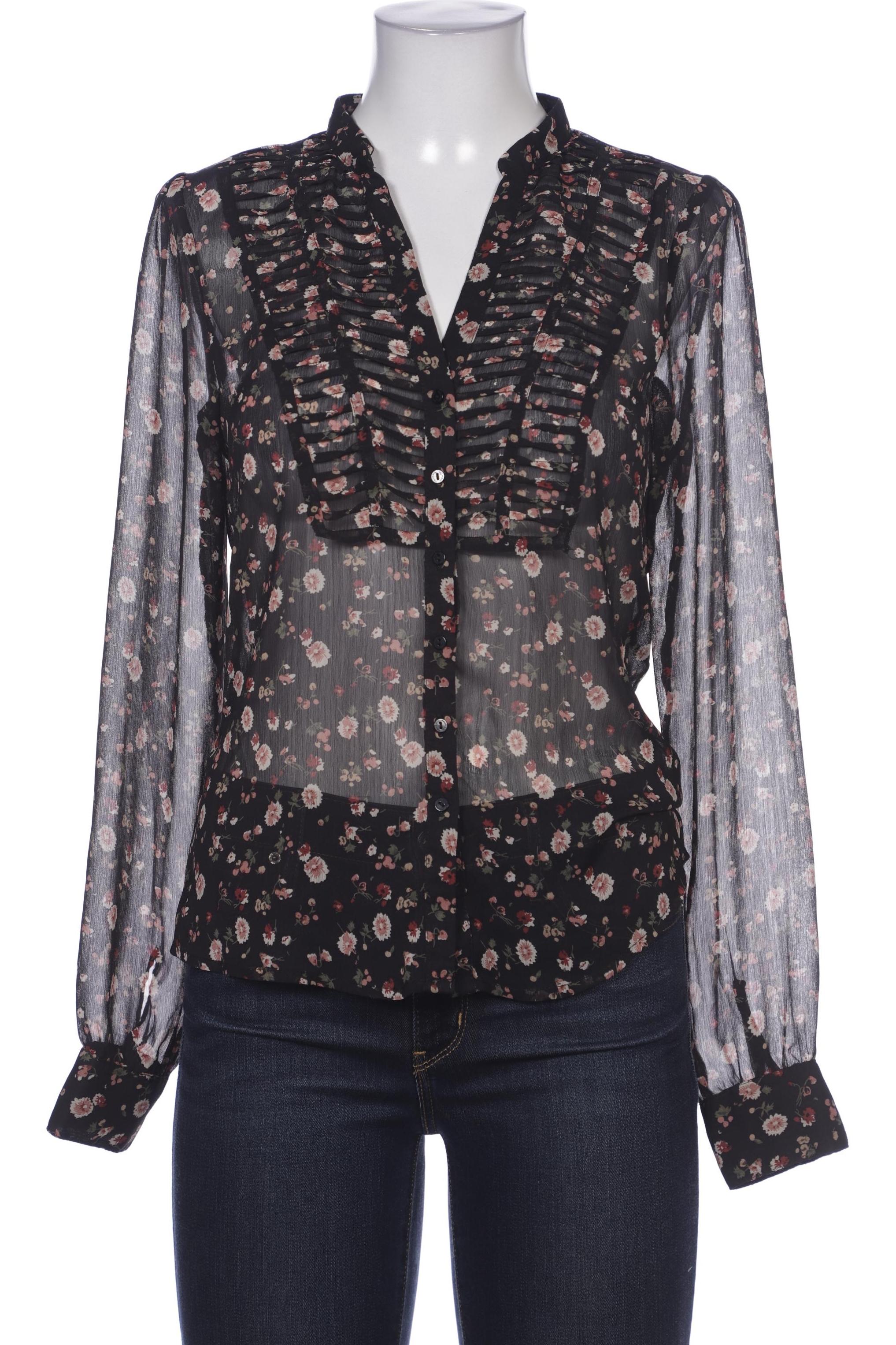 

Hallhuber Damen Bluse, schwarz, Gr. 38
