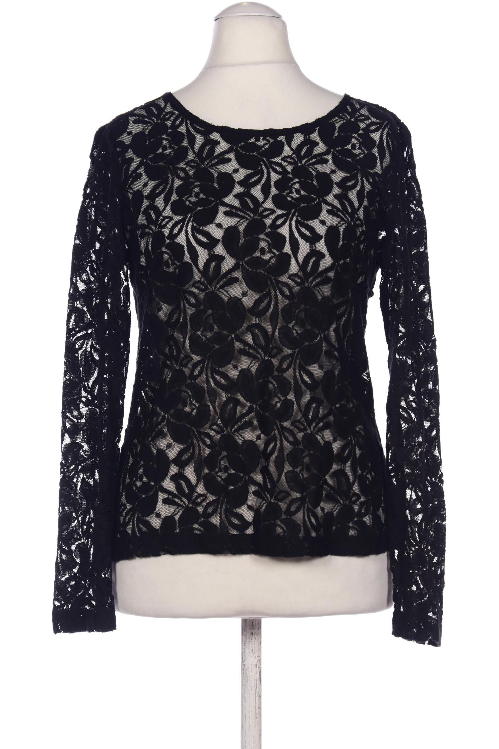 

Hallhuber Damen Bluse, schwarz, Gr. 38