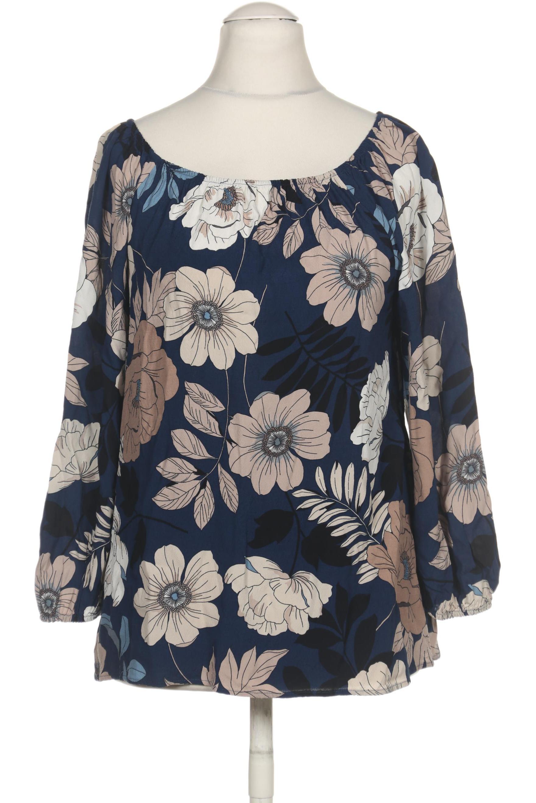 

Hallhuber Damen Bluse, marineblau, Gr. 36