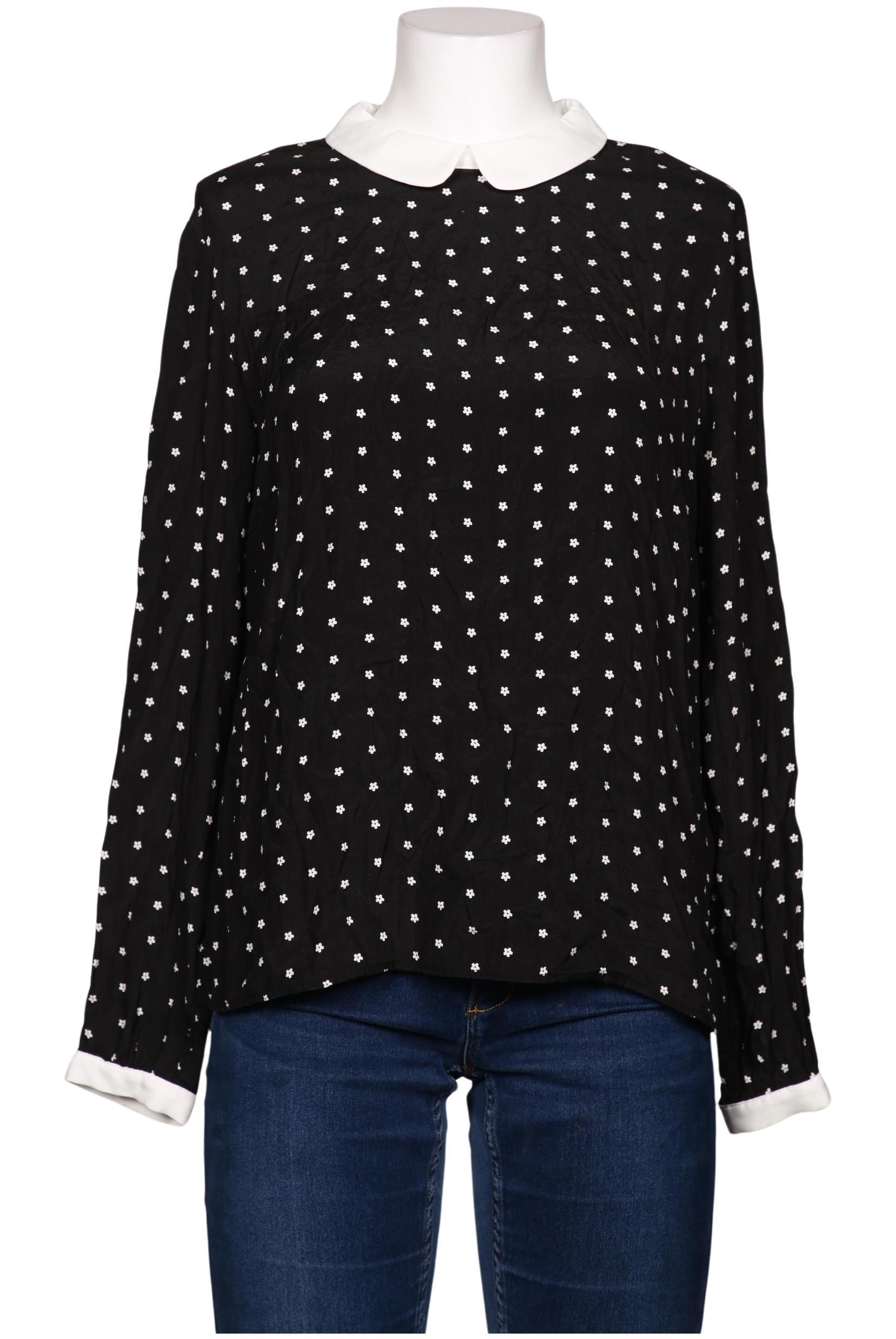 

Hallhuber Damen Bluse, schwarz, Gr. 44