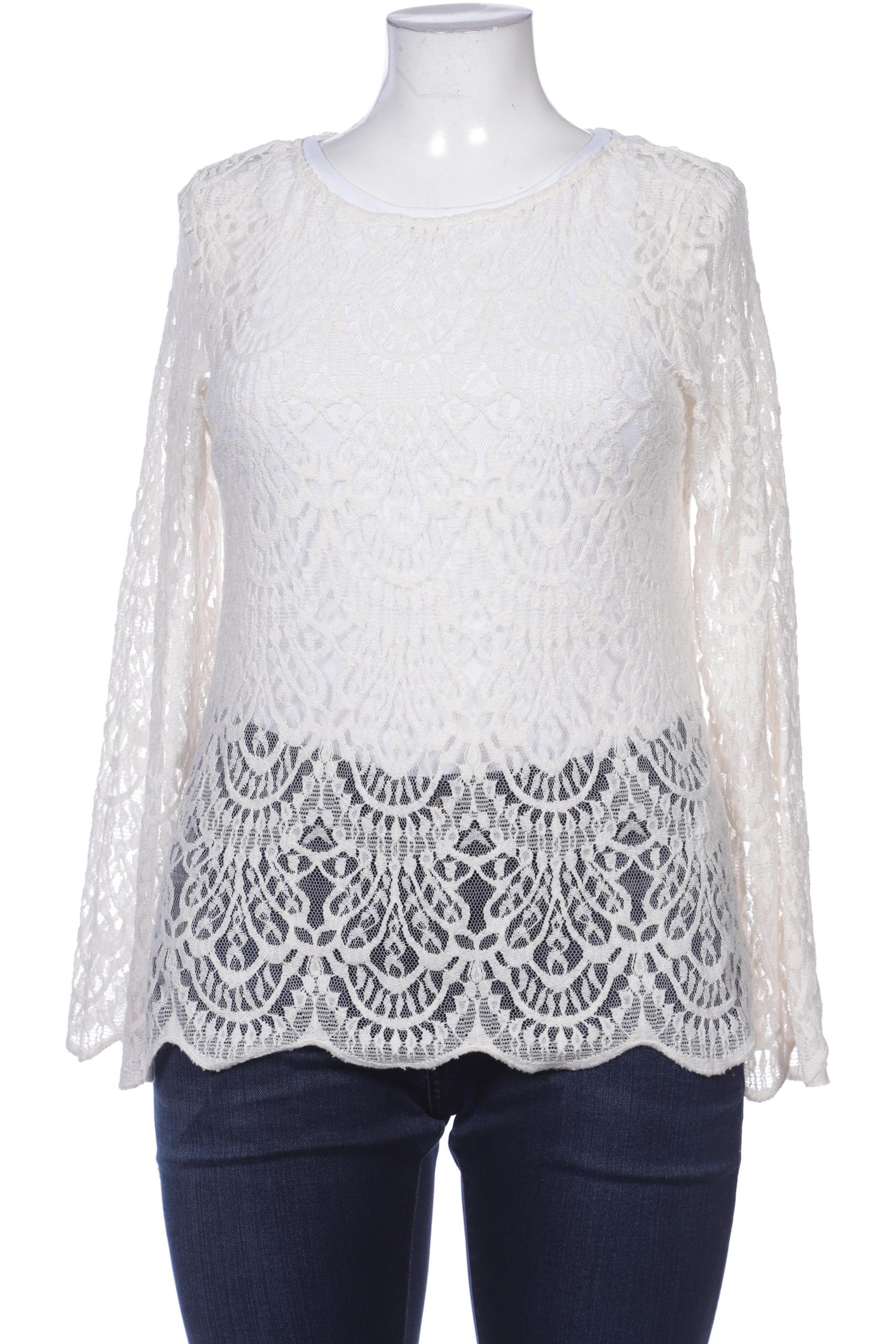 

Hallhuber Damen Bluse, cremeweiß, Gr. 44