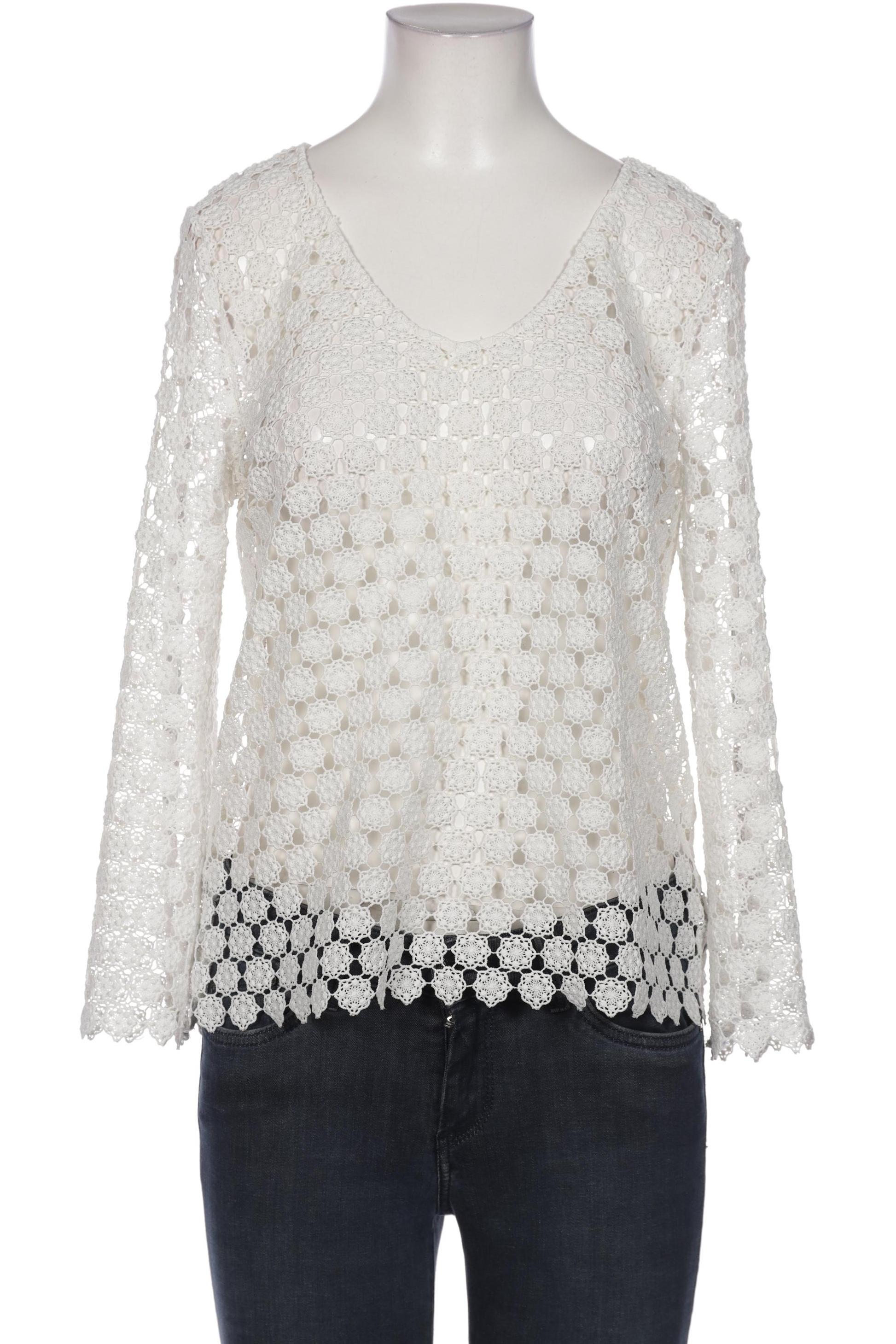 

Hallhuber Damen Bluse, weiß, Gr. 42