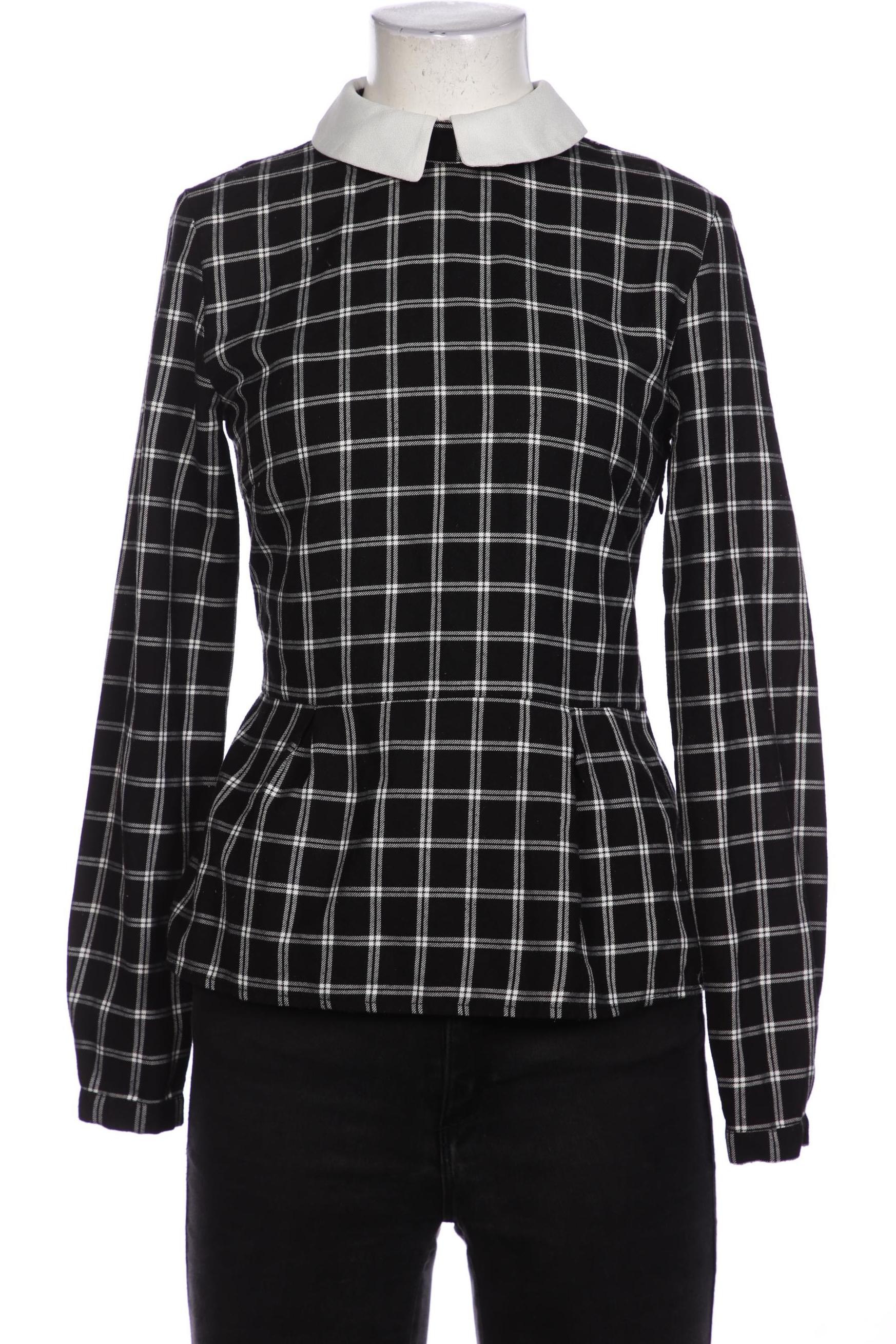 

Hallhuber Damen Bluse, schwarz, Gr. 34