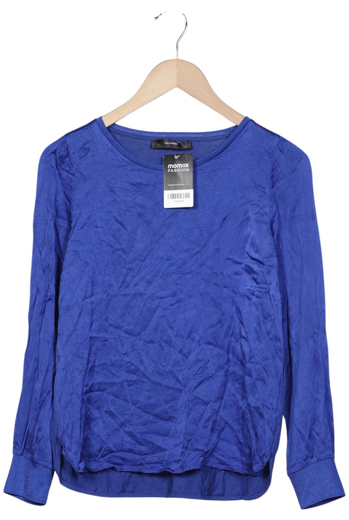 

Hallhuber Damen Bluse, blau, Gr. 36