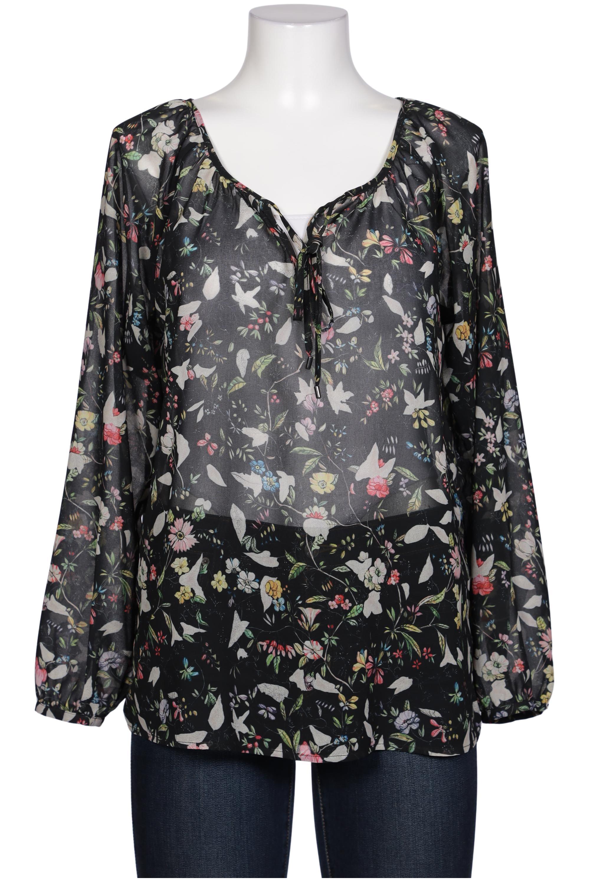 

Hallhuber Damen Bluse, schwarz, Gr. 40