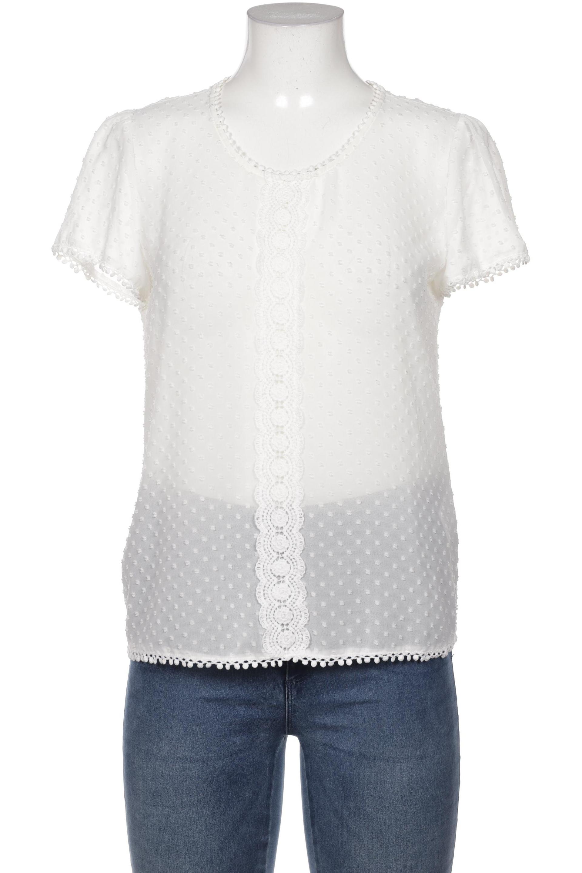

Hallhuber Damen Bluse, weiß, Gr. 38