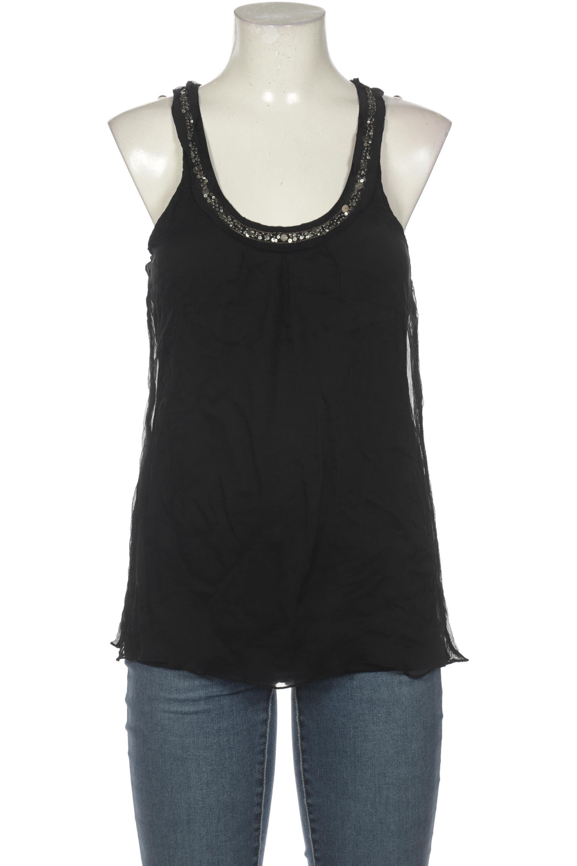 

Hallhuber Damen Bluse, schwarz, Gr. 38
