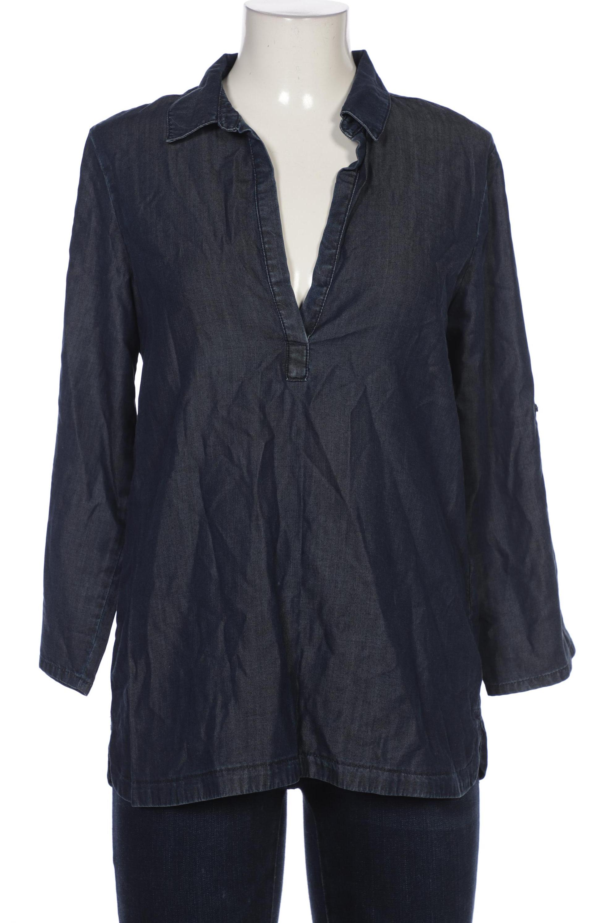 

Hallhuber Damen Bluse, marineblau, Gr. 38