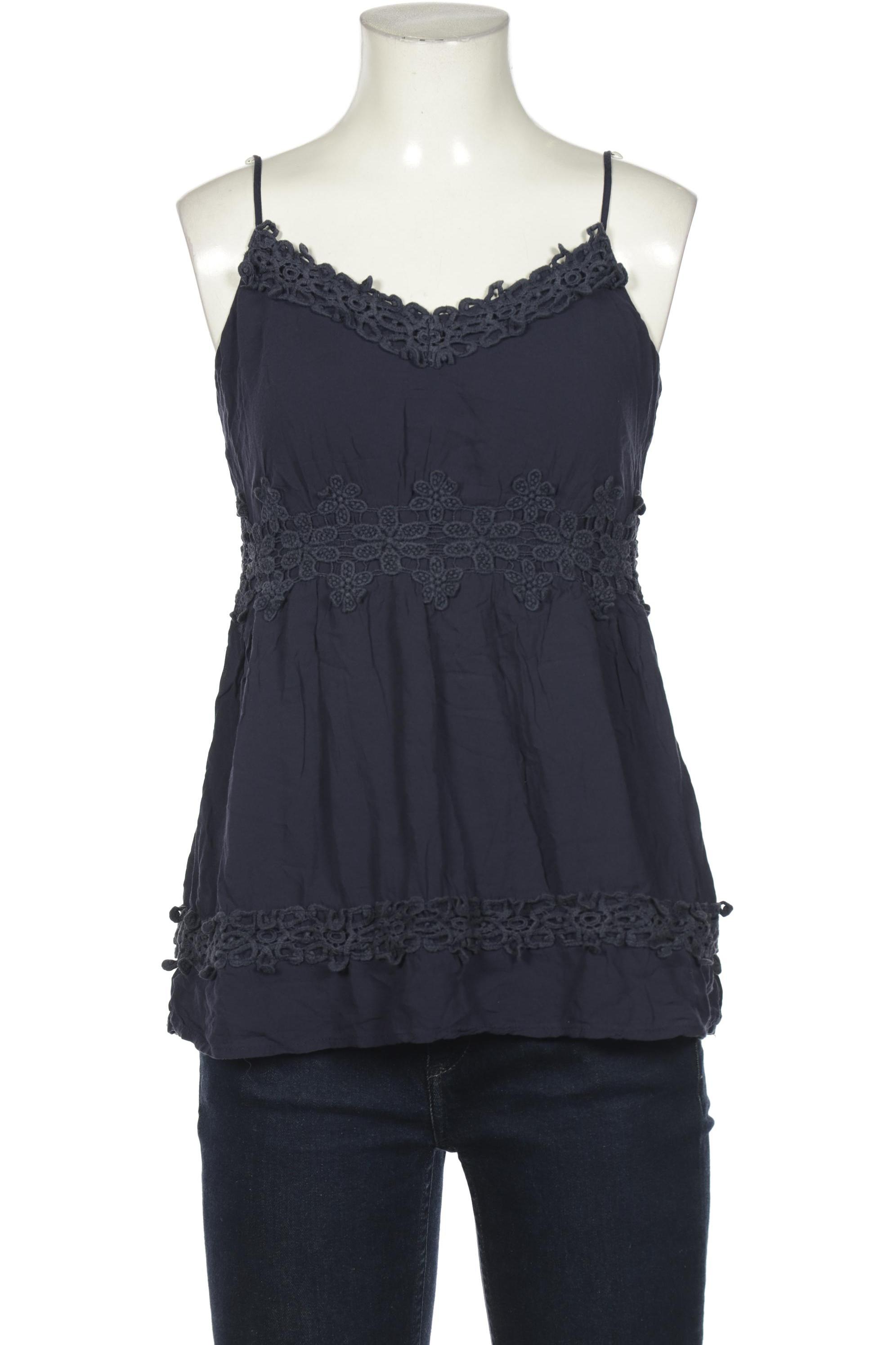 

Hallhuber Damen Bluse, marineblau, Gr. 34