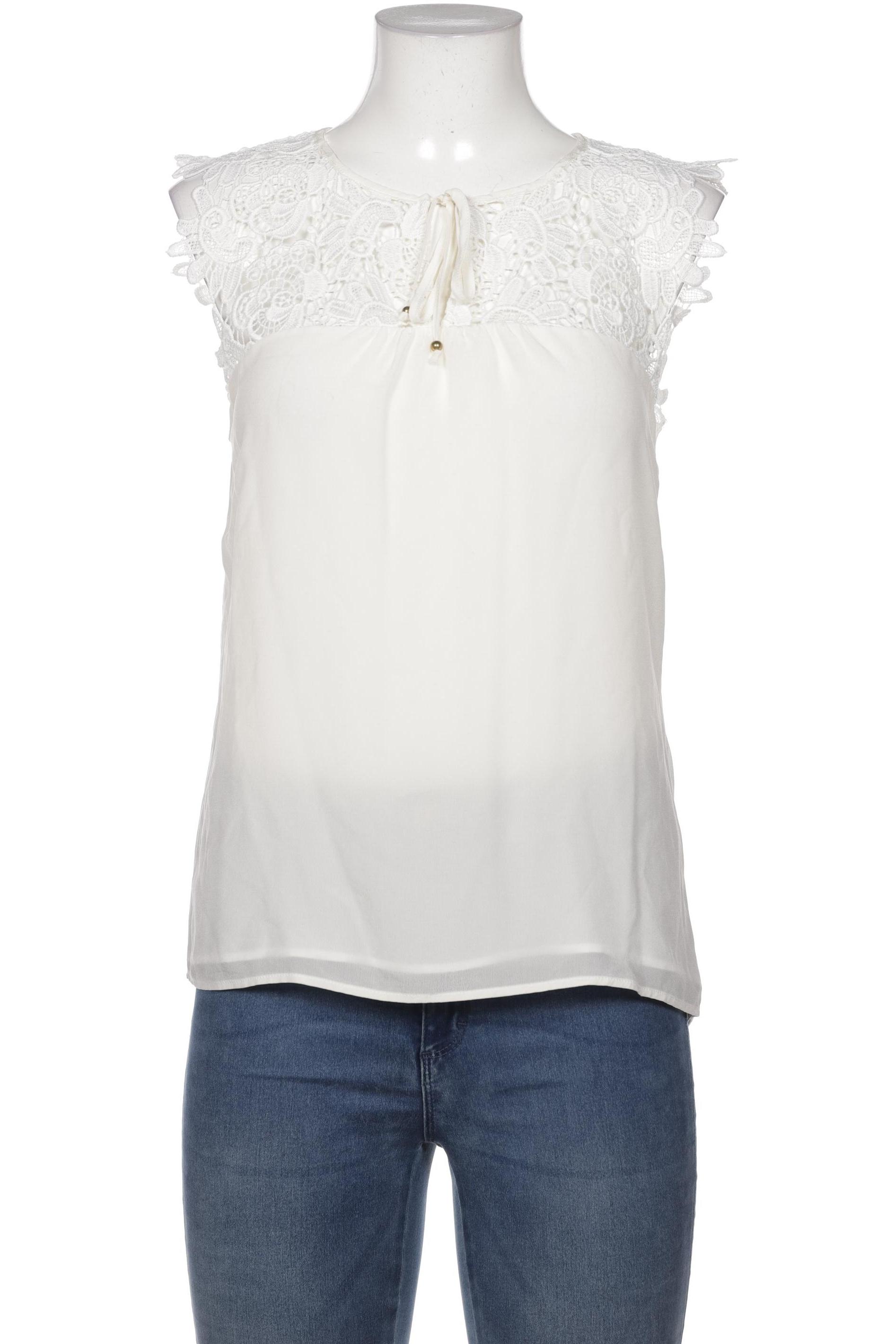

Hallhuber Damen Bluse, weiß, Gr. 38