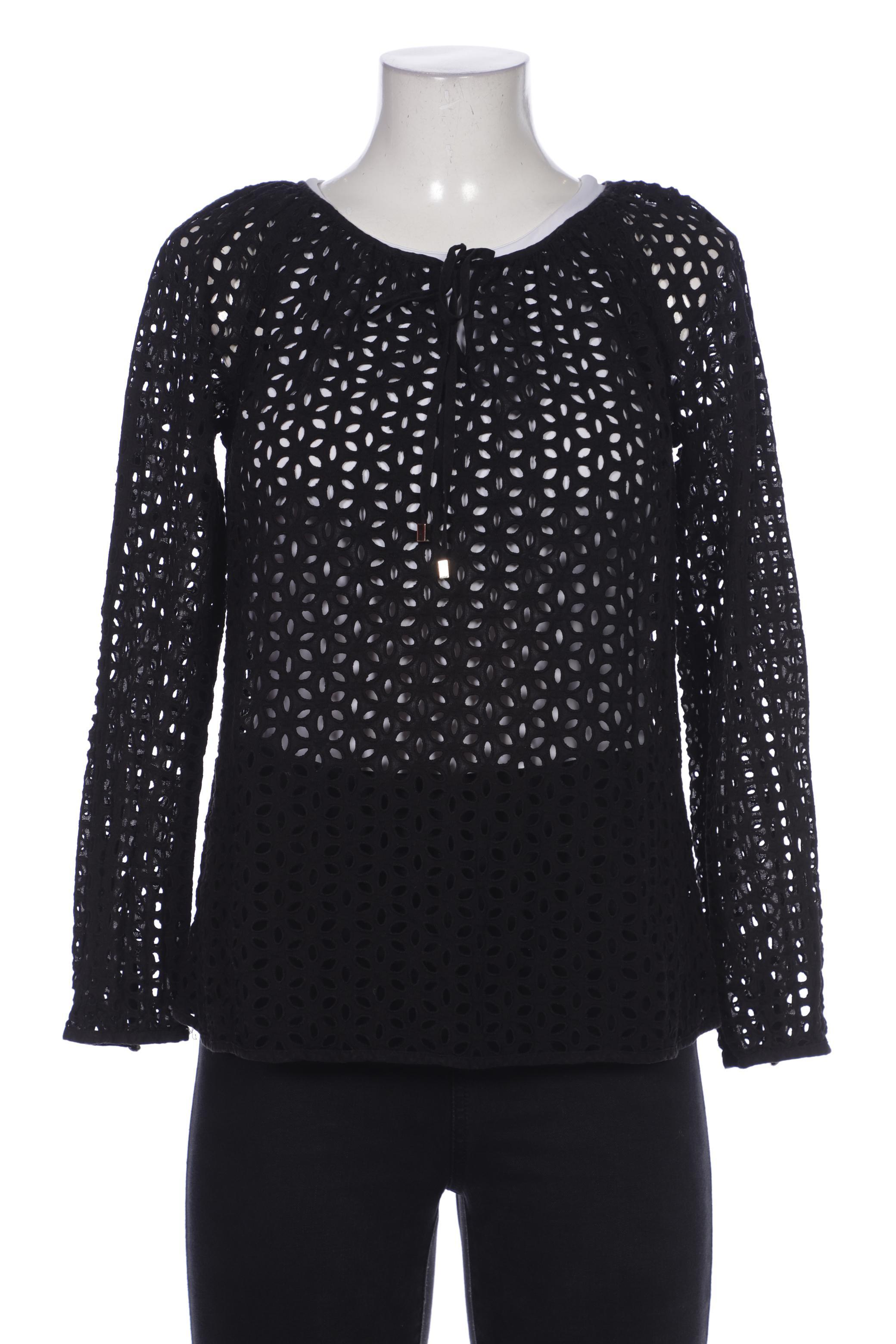 

Hallhuber Damen Bluse, schwarz, Gr. 40
