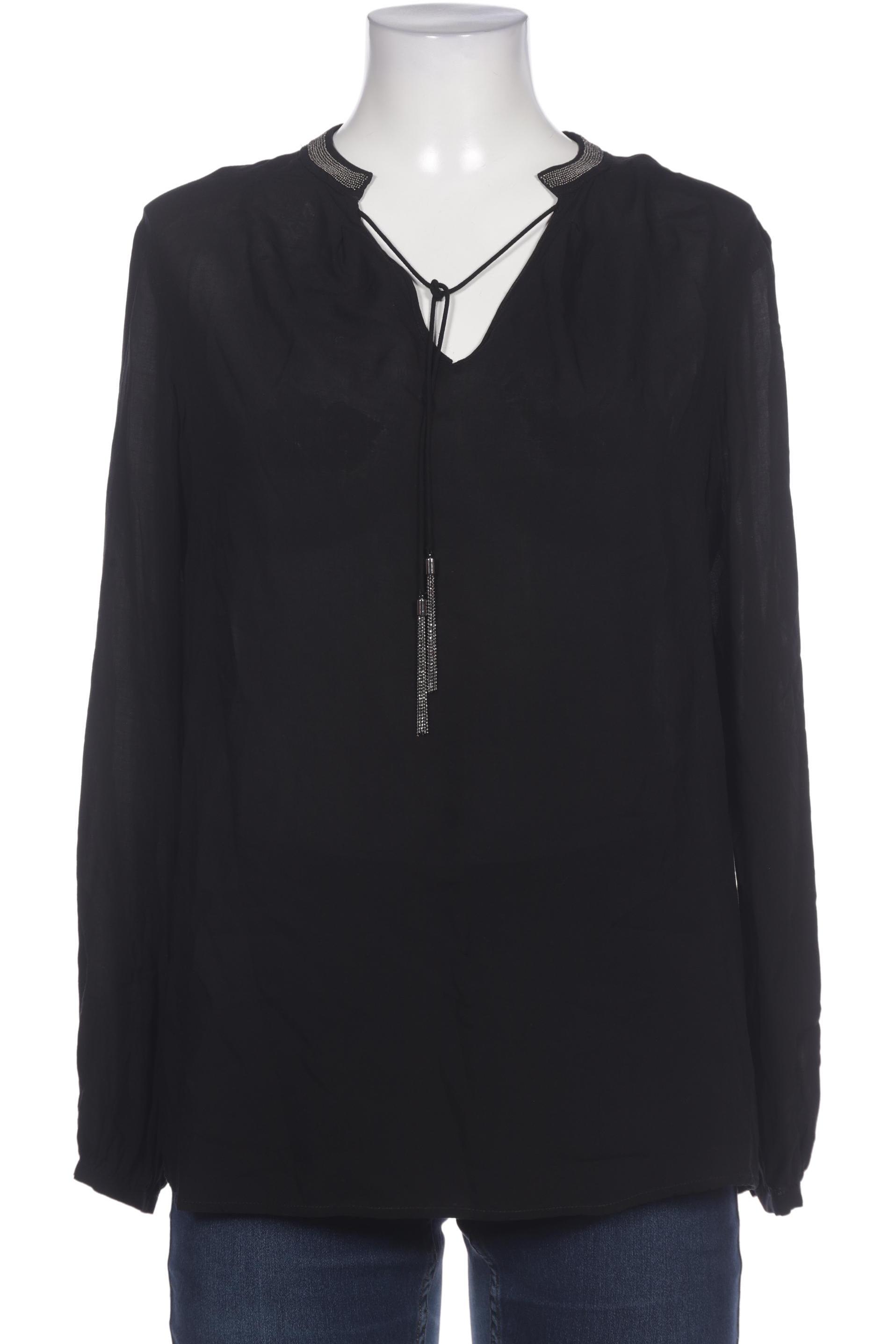 

Hallhuber Damen Bluse, schwarz, Gr. 38