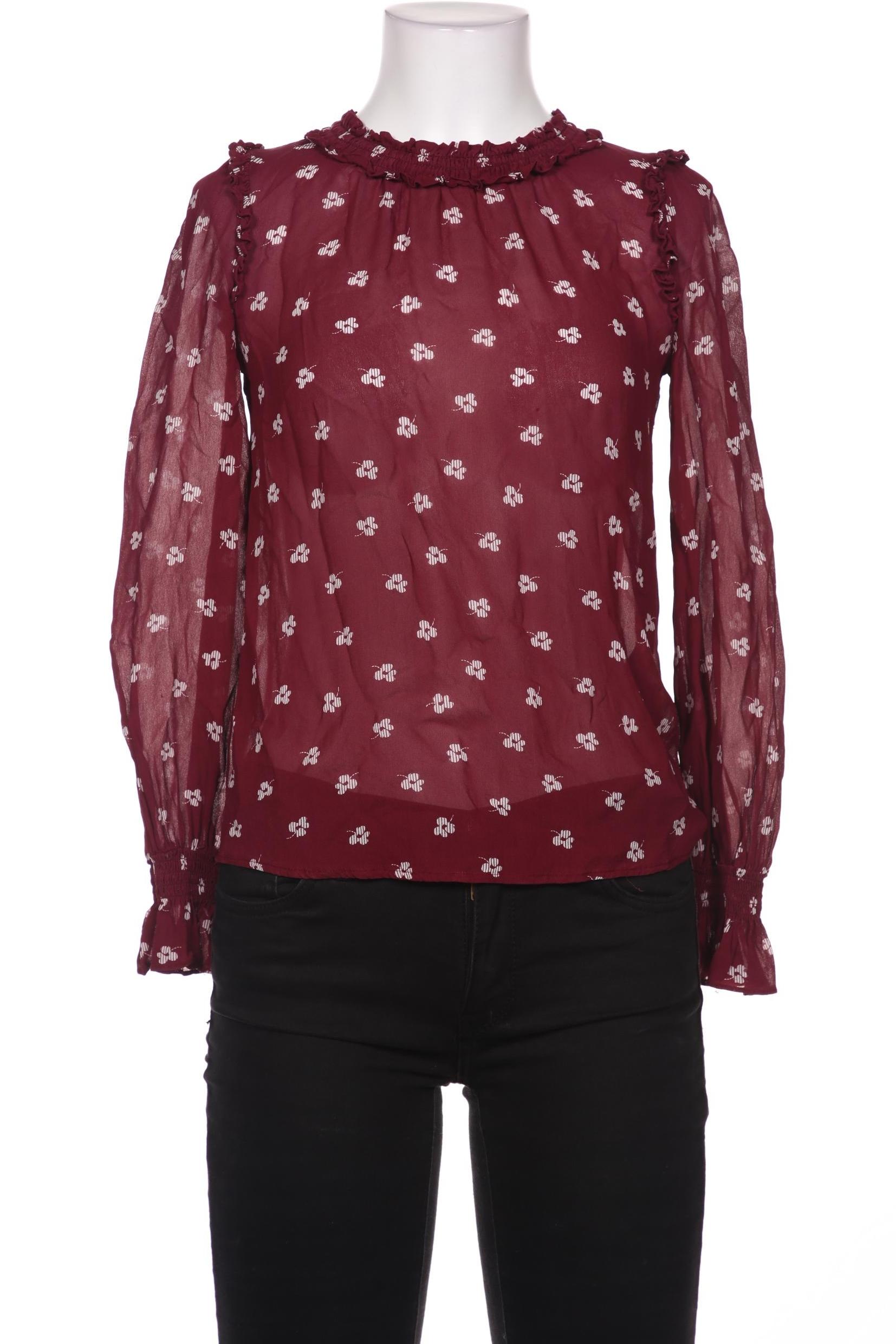 

Hallhuber Damen Bluse, bordeaux, Gr. 34