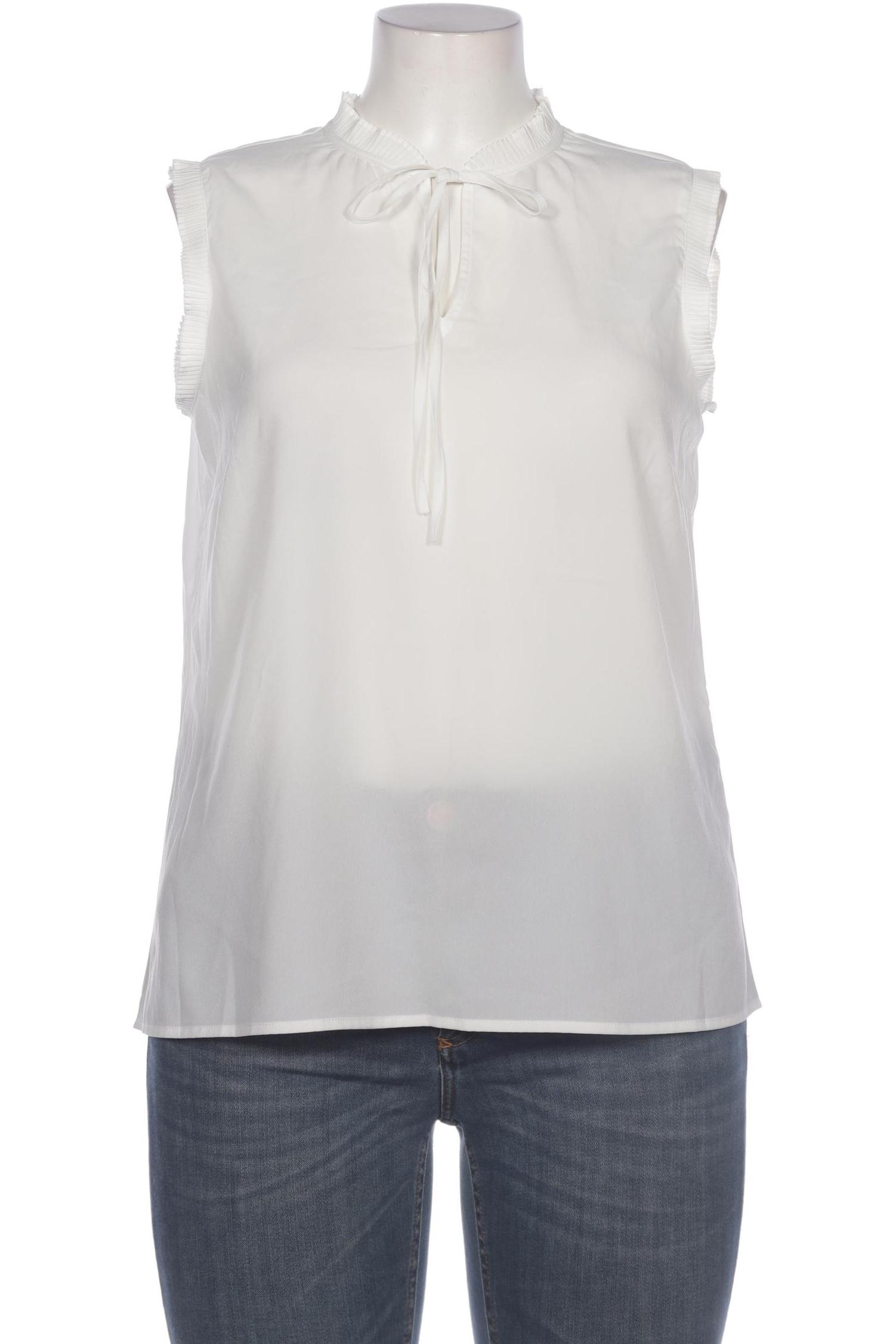 

Hallhuber Damen Bluse, weiß, Gr. 42