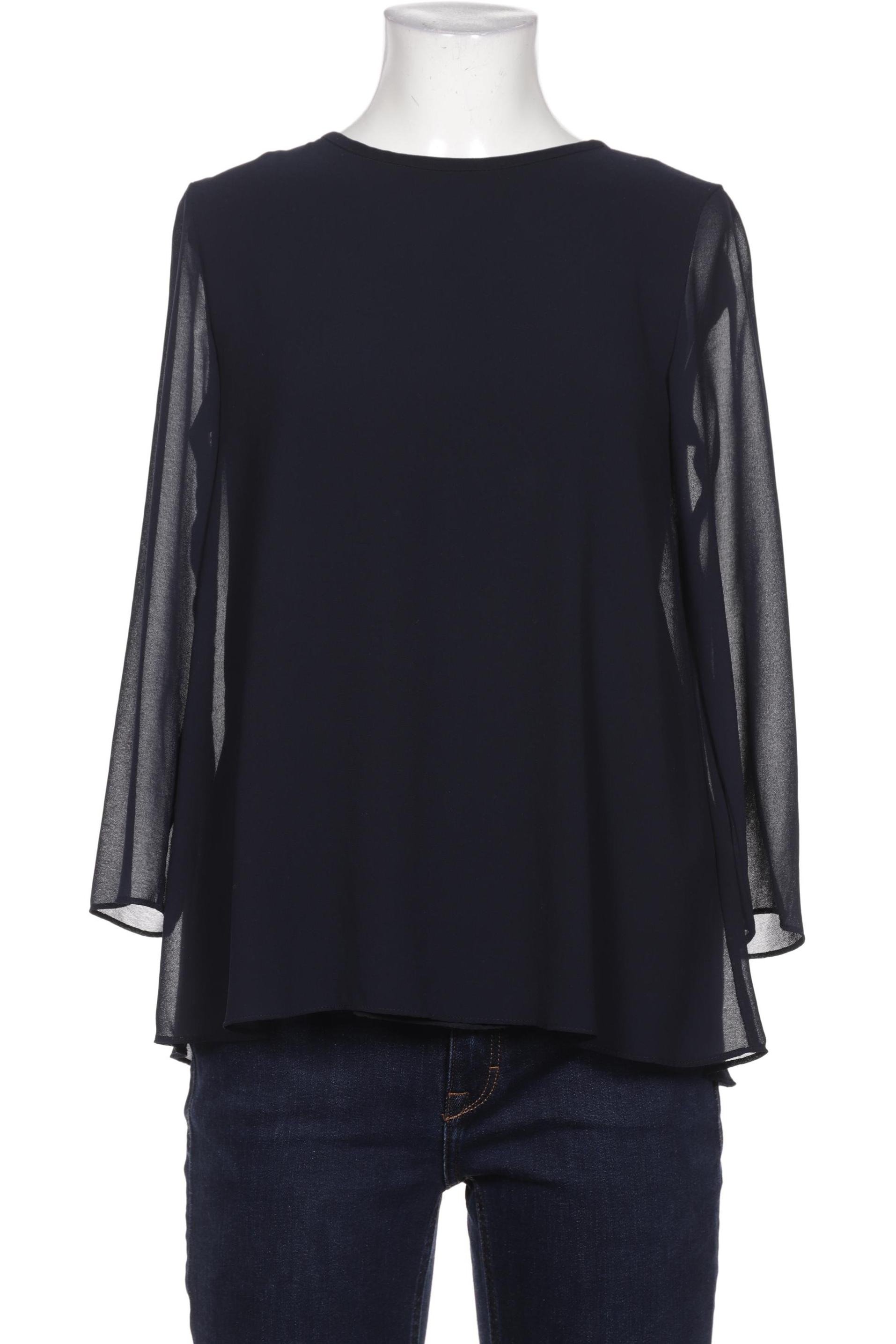 

Hallhuber Damen Bluse, marineblau, Gr. 34
