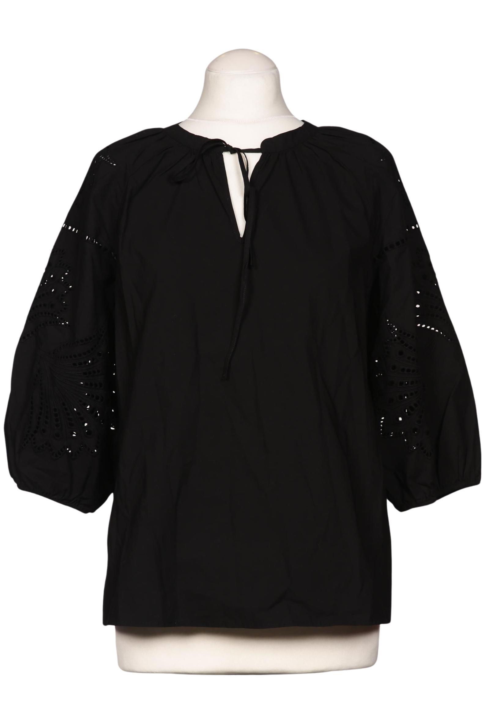 

Hallhuber Damen Bluse, schwarz, Gr. 38