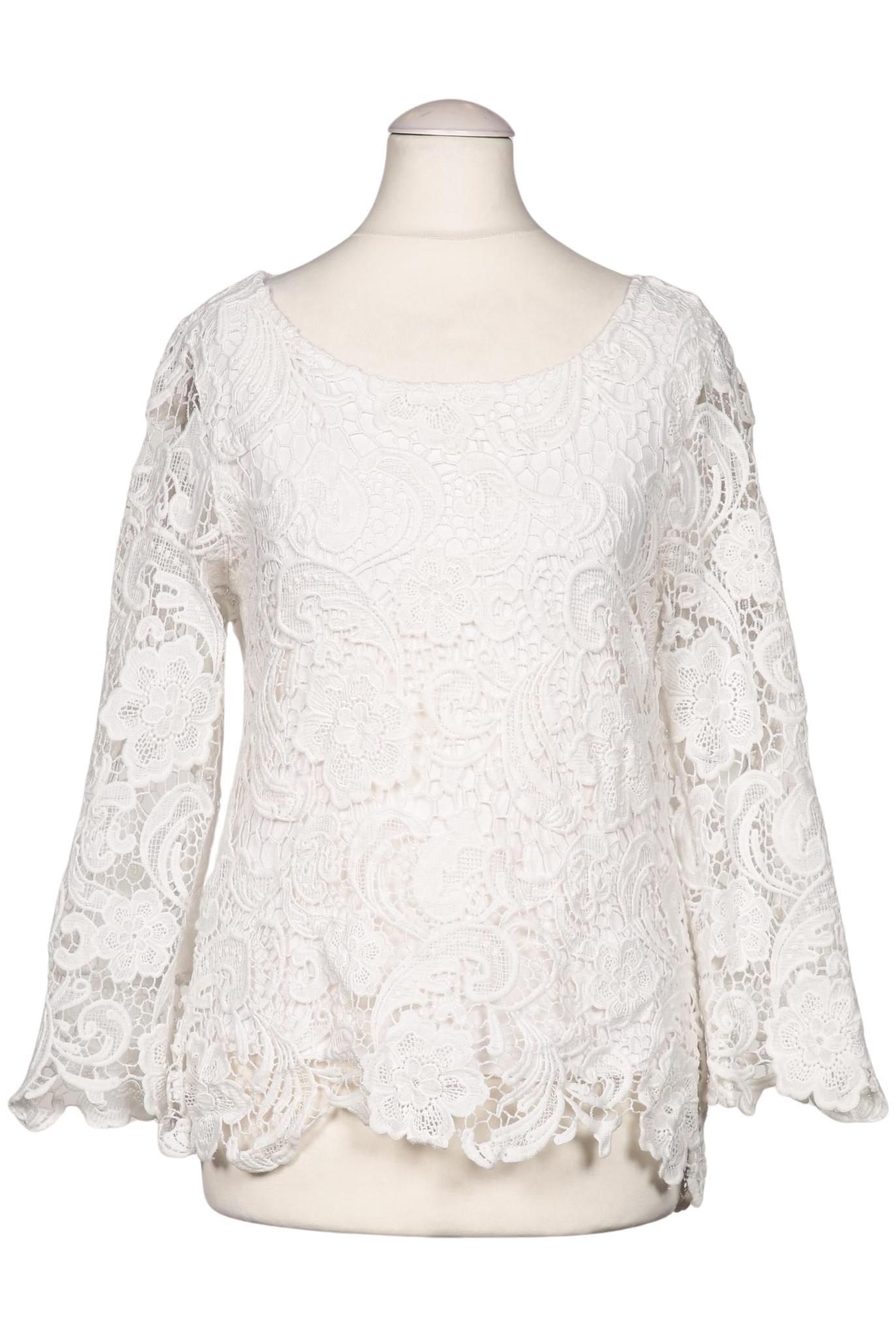 

Hallhuber Damen Bluse, weiß, Gr. 36