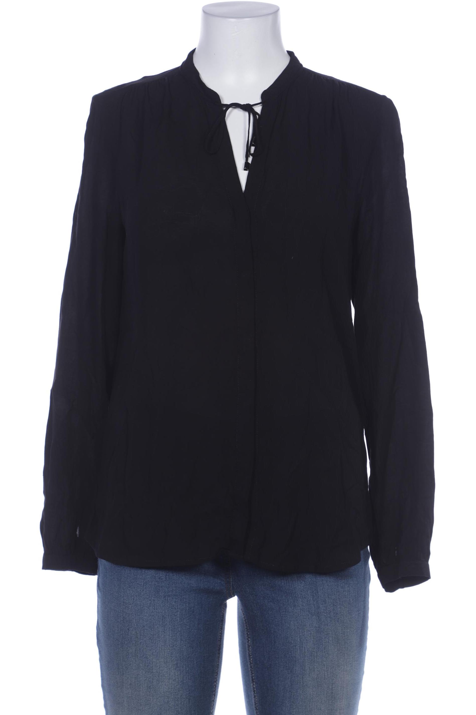 

Hallhuber Damen Bluse, schwarz, Gr. 36