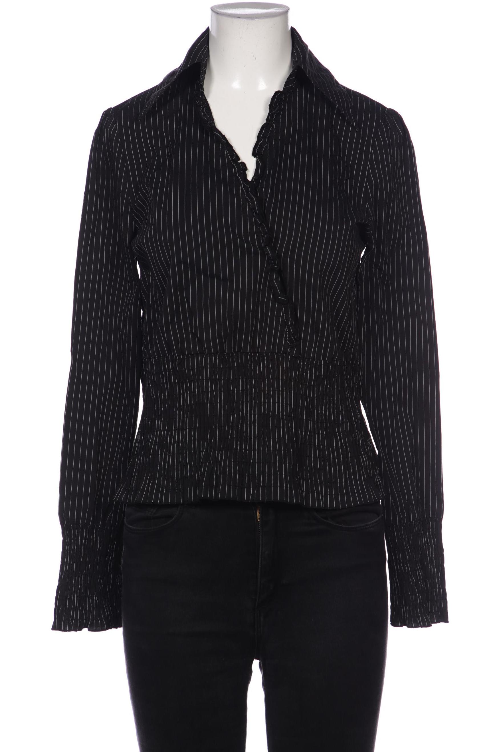 

Hallhuber Damen Bluse, schwarz, Gr. 38