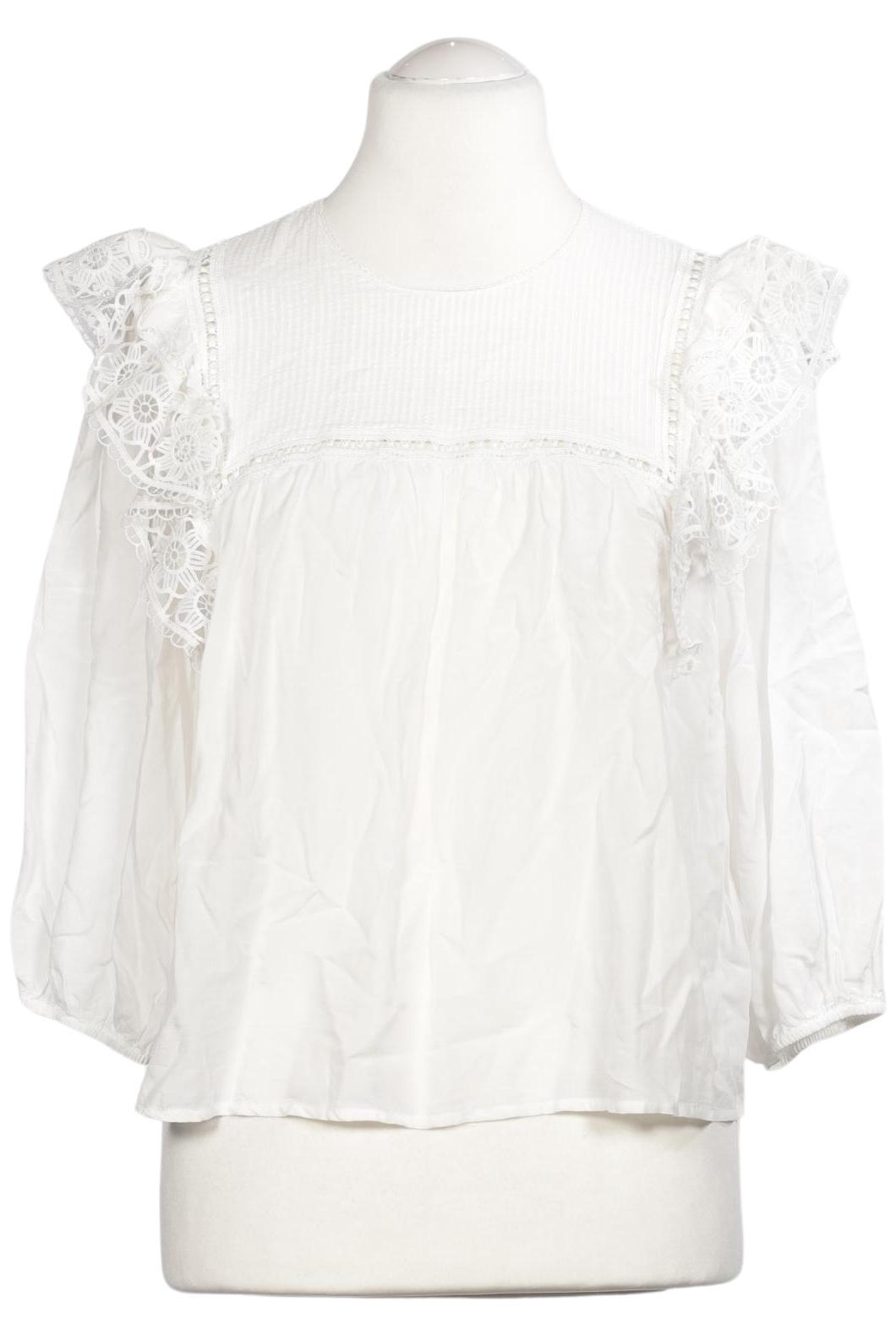 

Hallhuber Damen Bluse, weiß, Gr. 42