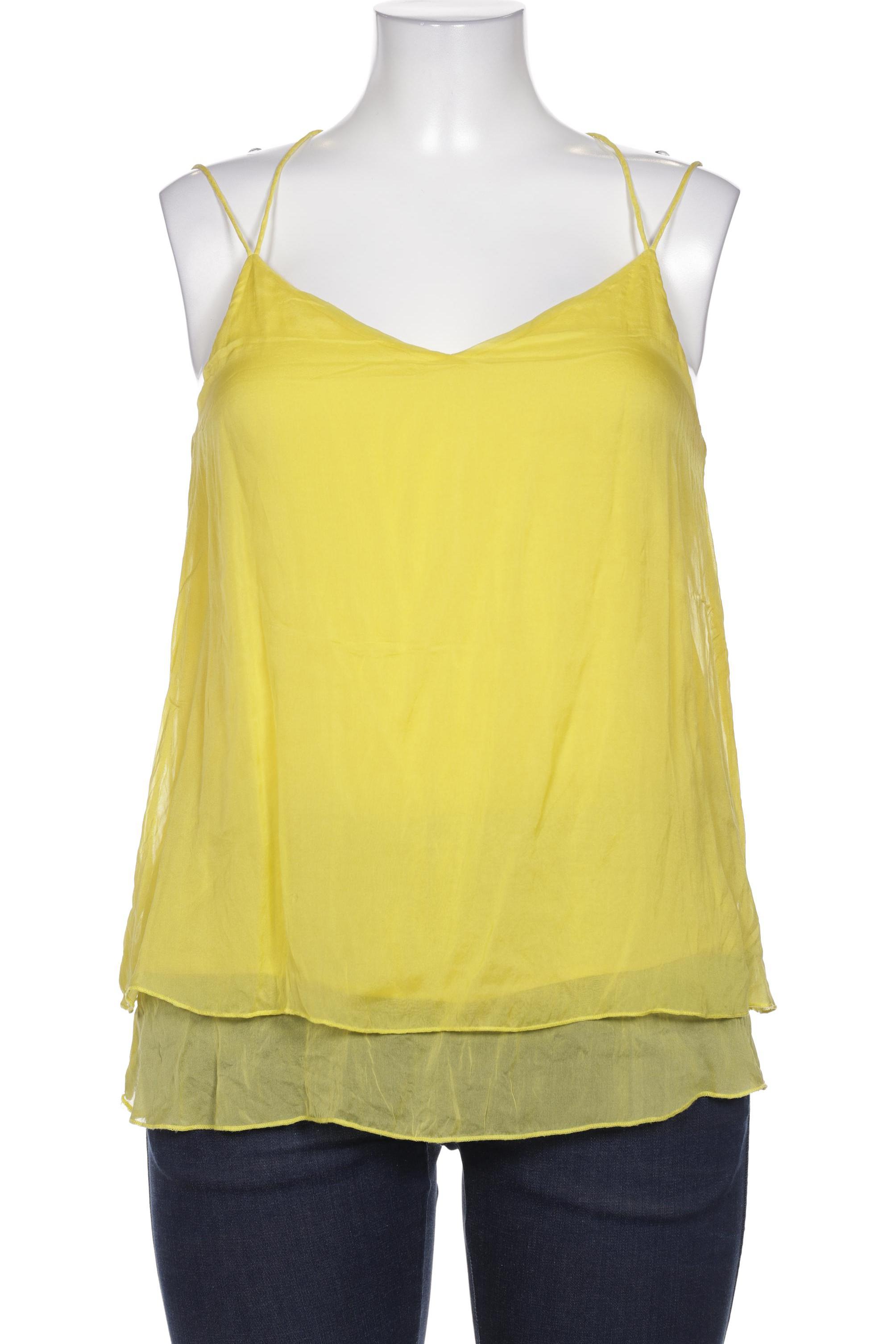 

Hallhuber Damen Bluse, gelb, Gr. 42