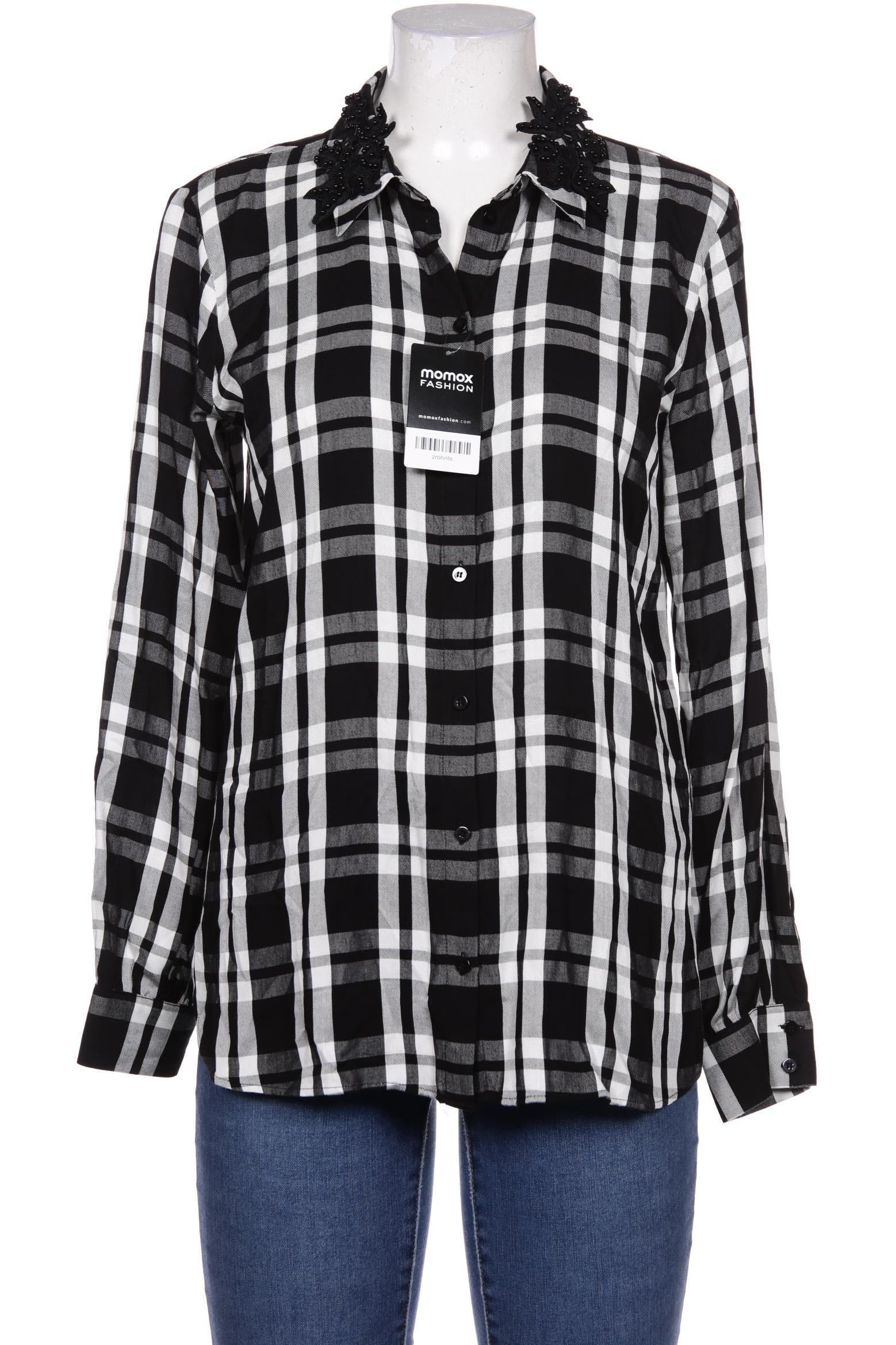 

Hallhuber Damen Bluse, schwarz, Gr. 38