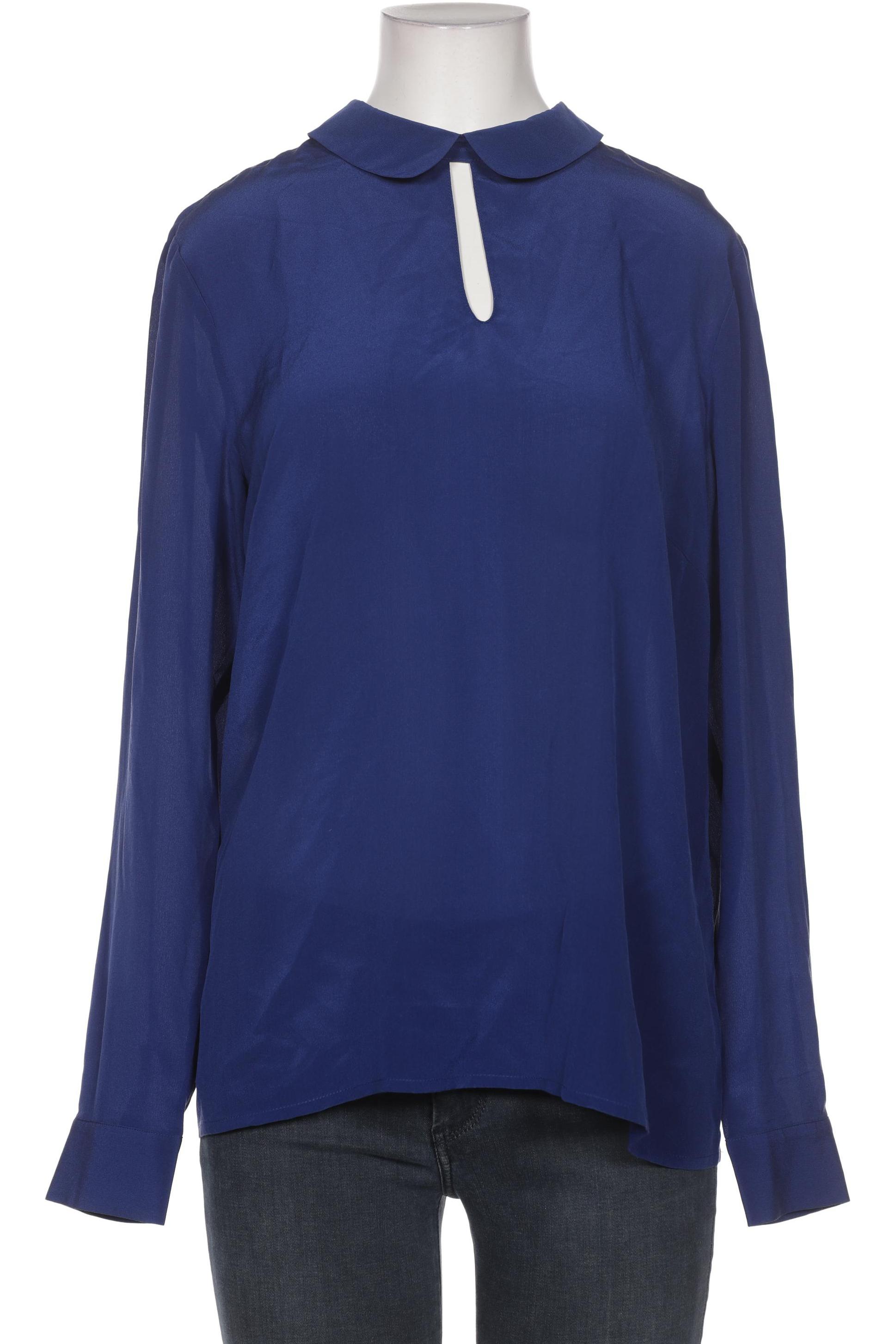 

Hallhuber Damen Bluse, marineblau, Gr. 40
