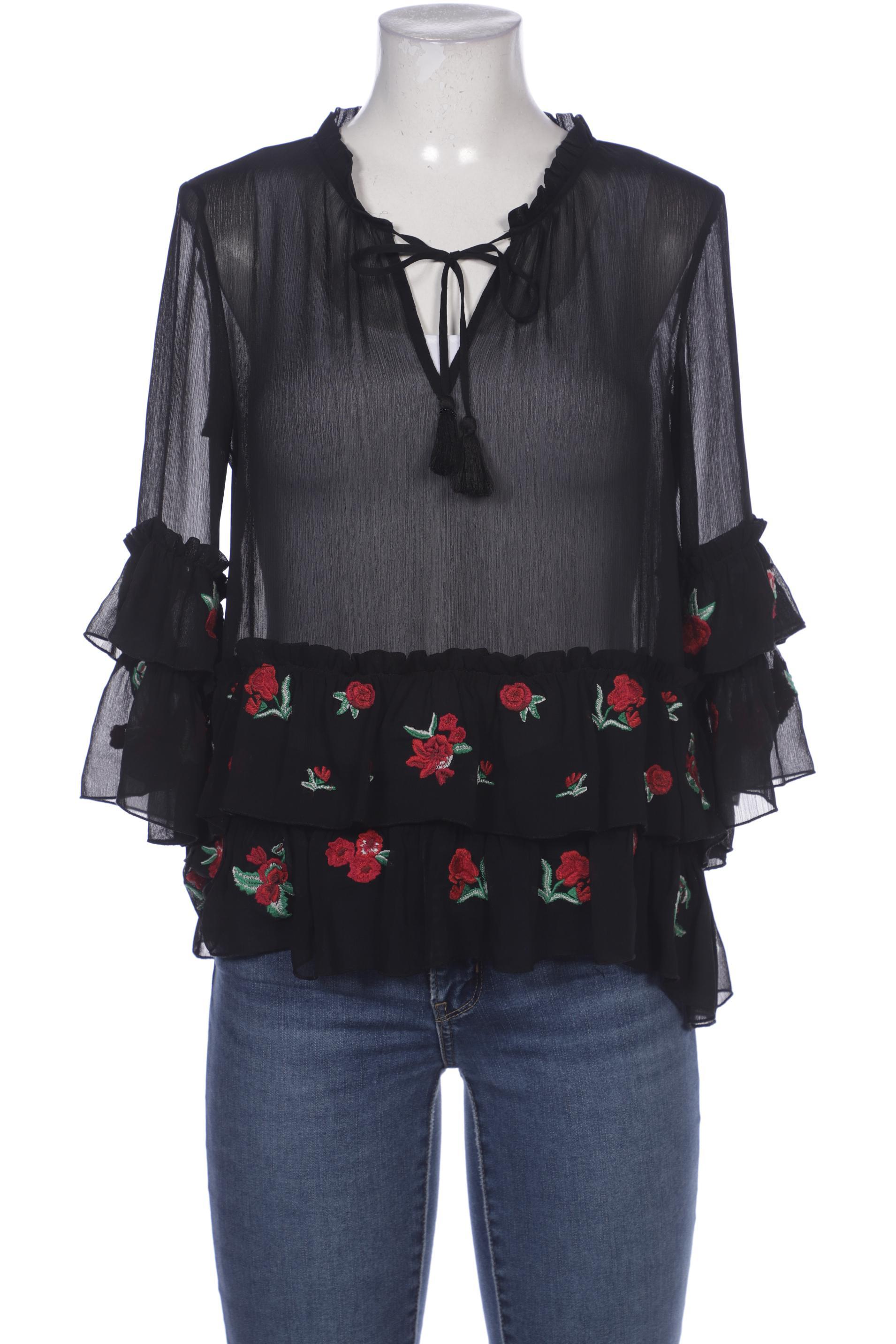 

Hallhuber Damen Bluse, schwarz, Gr. 36