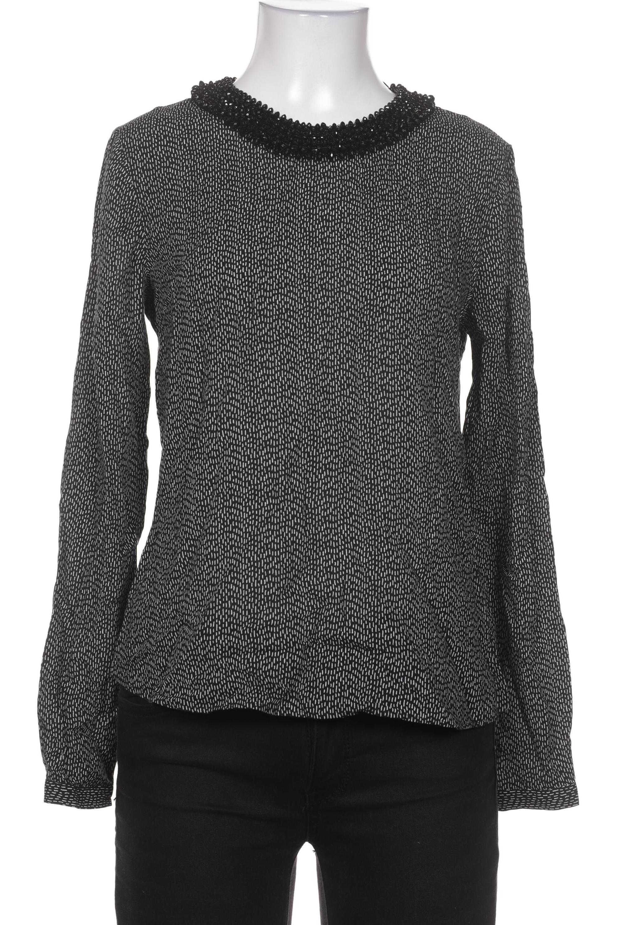 

Hallhuber Damen Bluse, schwarz, Gr. 36