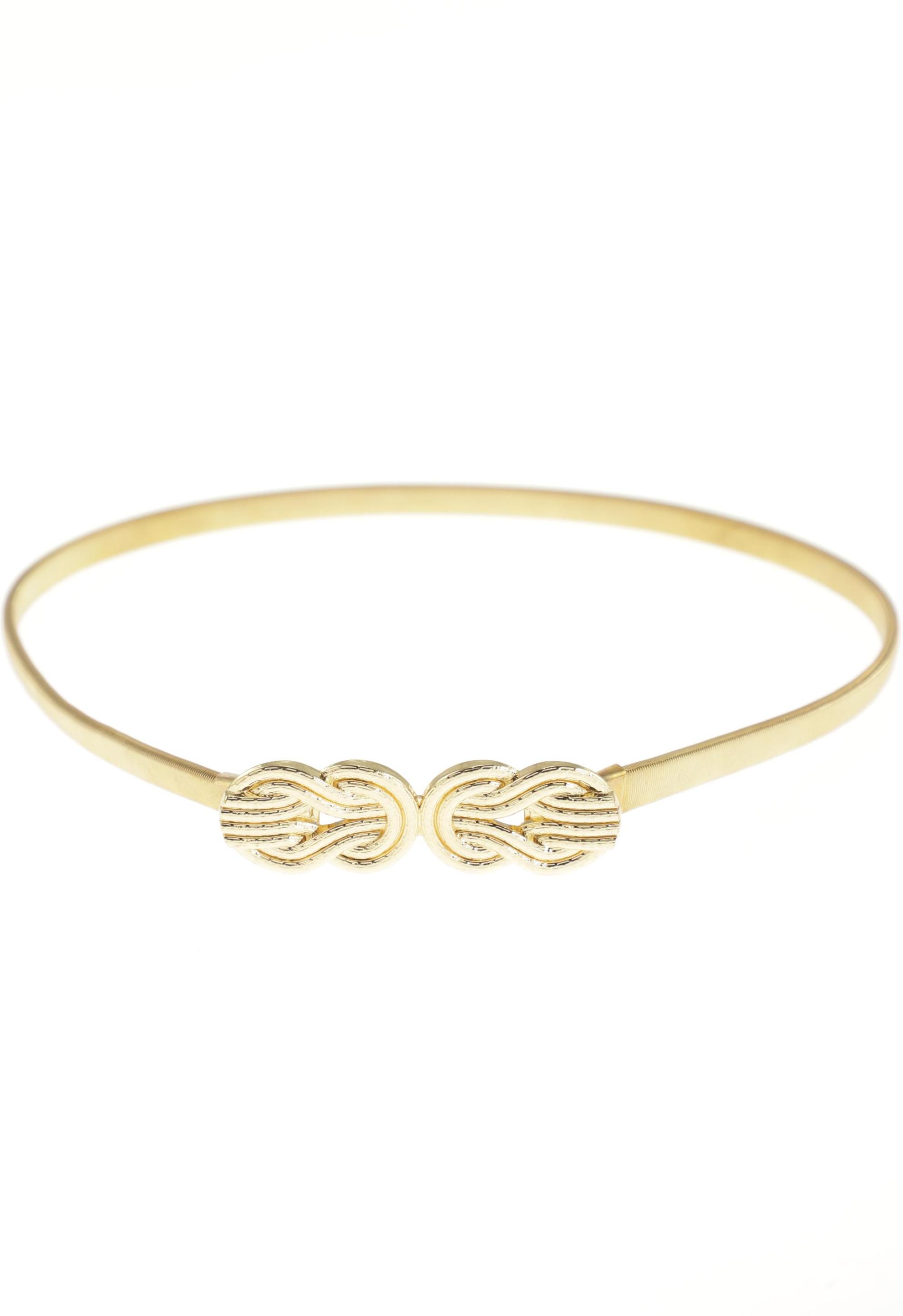 

Hallhuber Damen Gürtel, gold, Gr. 65