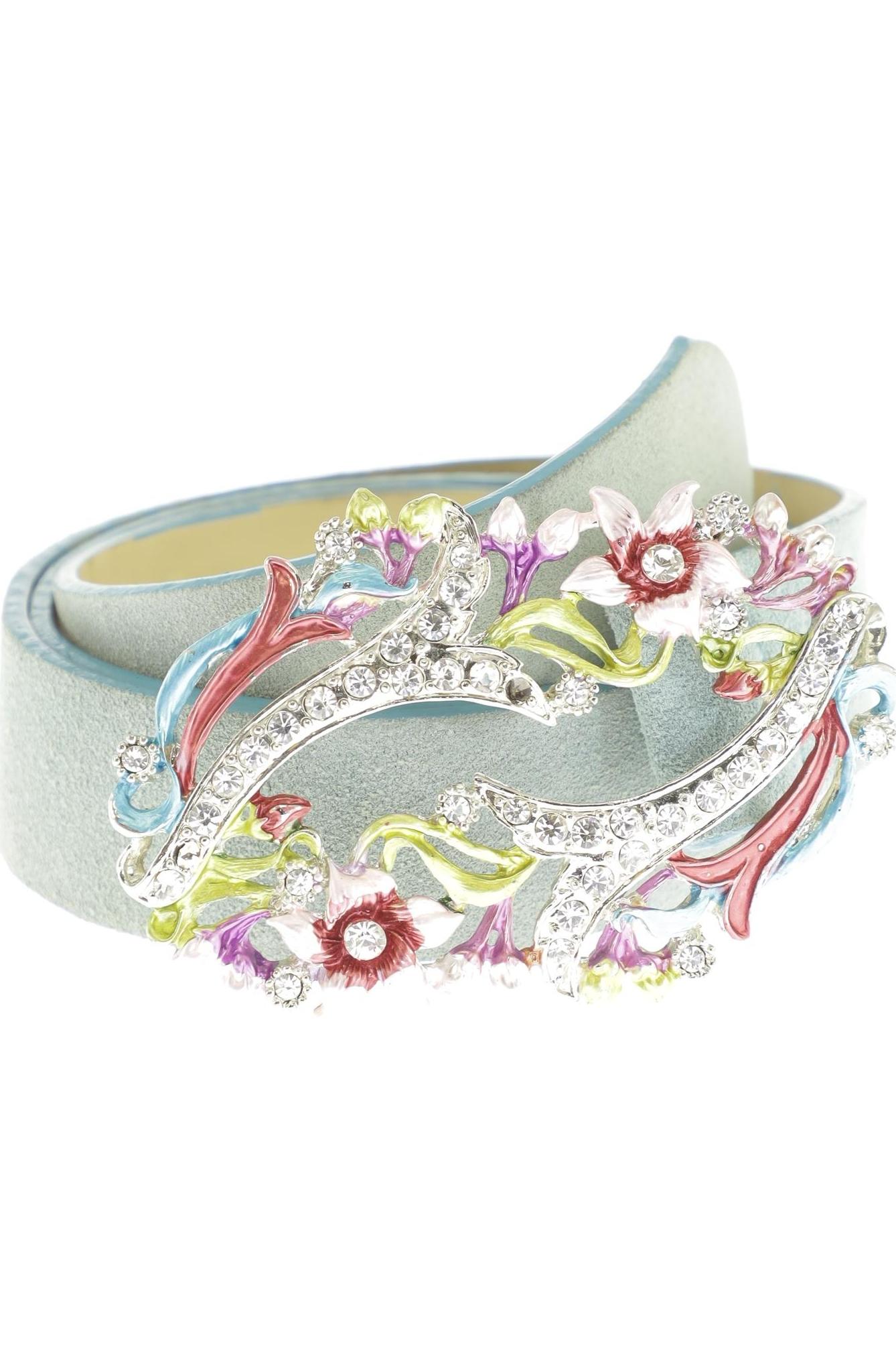 

Hallhuber Damen Gürtel, hellblau, Gr. 85