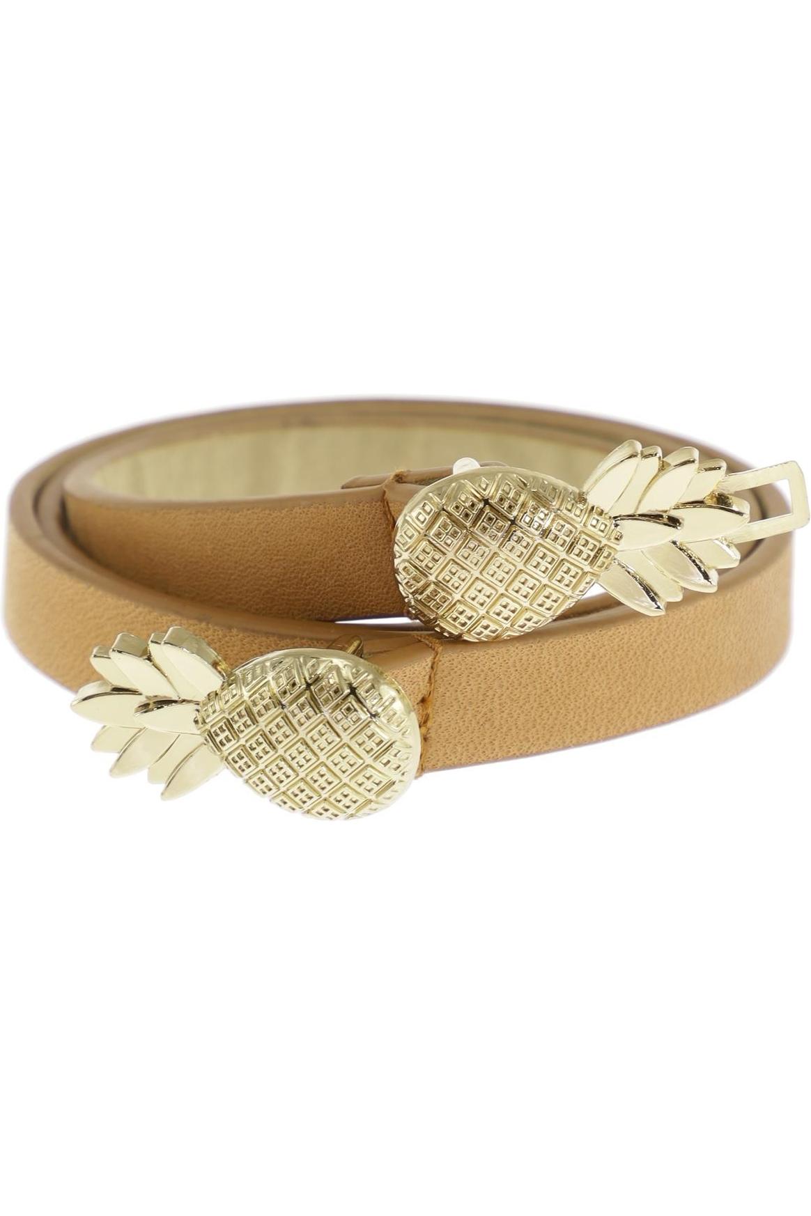 

Hallhuber Damen Gürtel, beige, Gr. 85