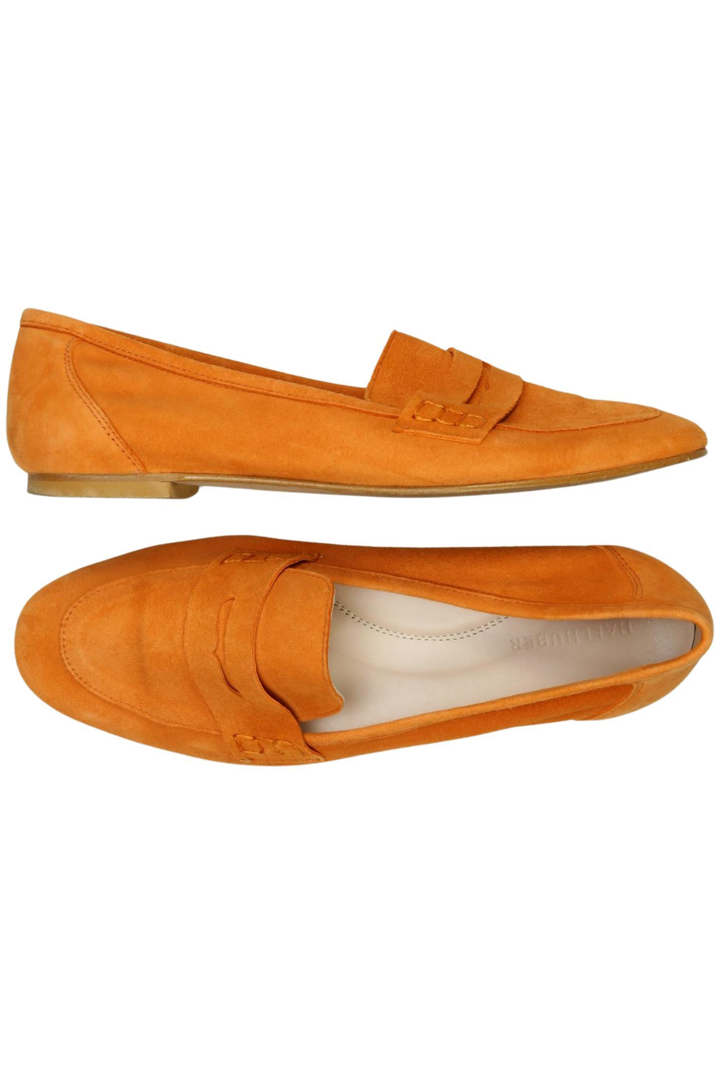 

Hallhuber Damen Halbschuh, orange, Gr. 37