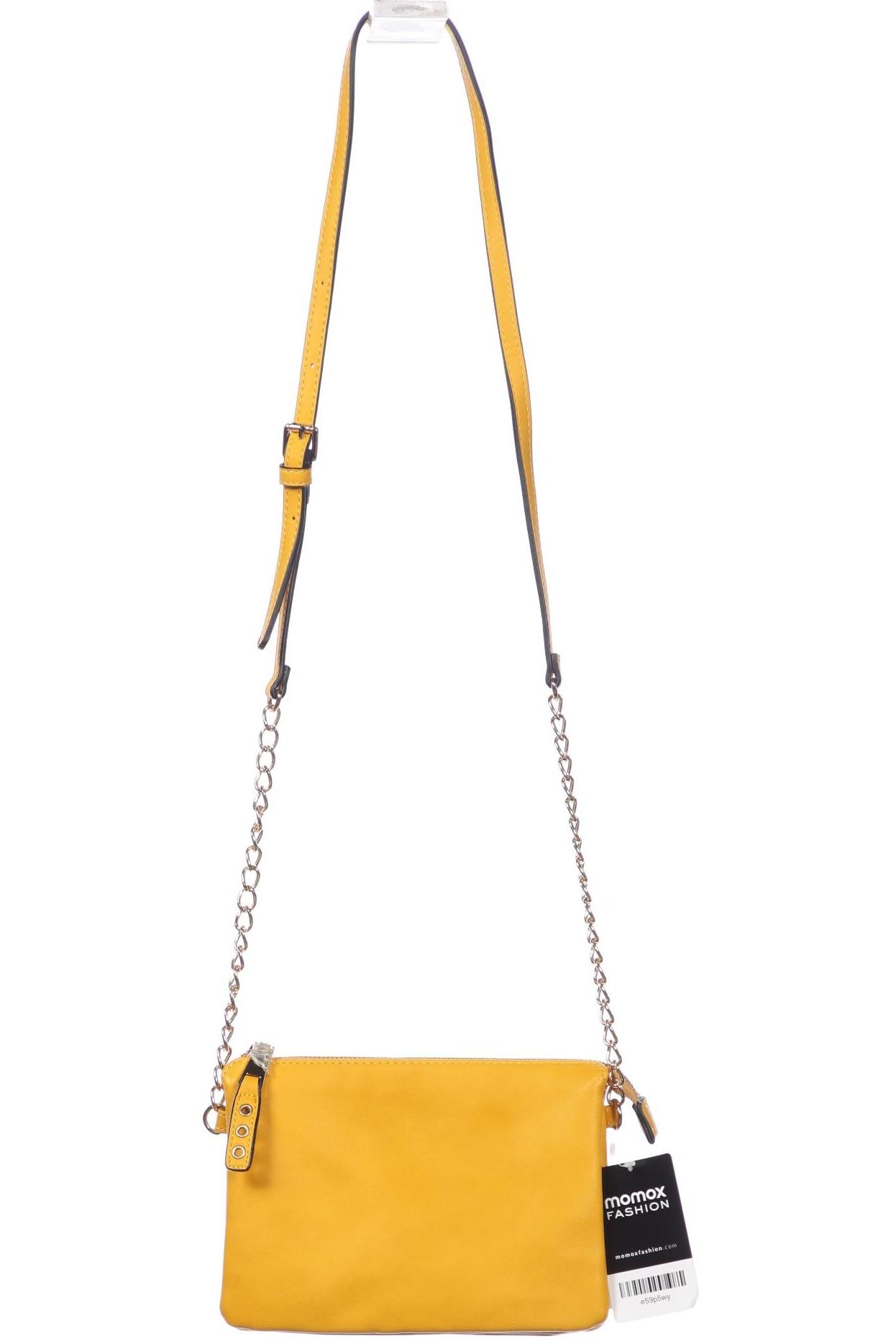 

Hallhuber Damen Handtasche, gelb, Gr.