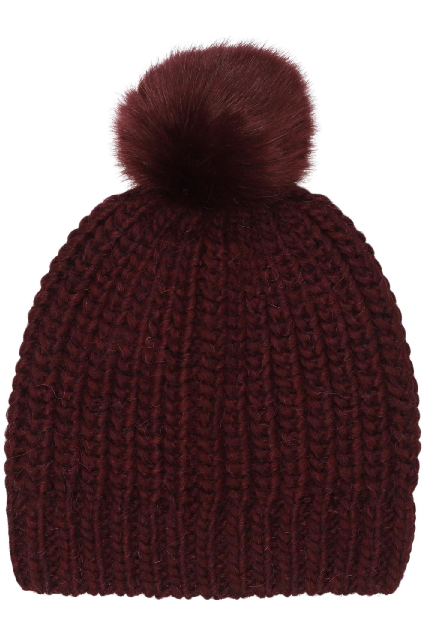 

Hallhuber Damen Hut/Mütze, bordeaux, Gr. uni