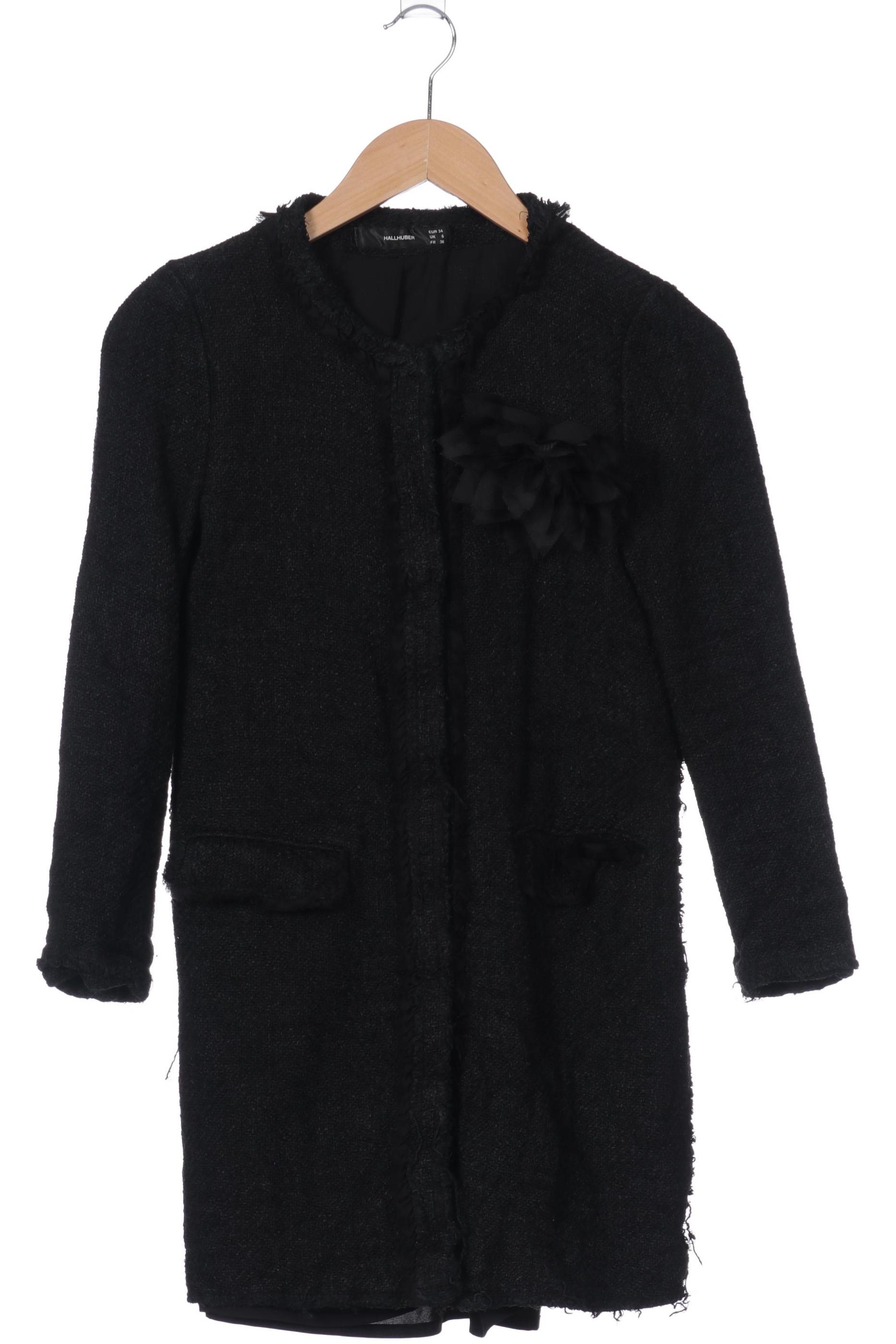 

Hallhuber Damen Jacke, schwarz, Gr. 34