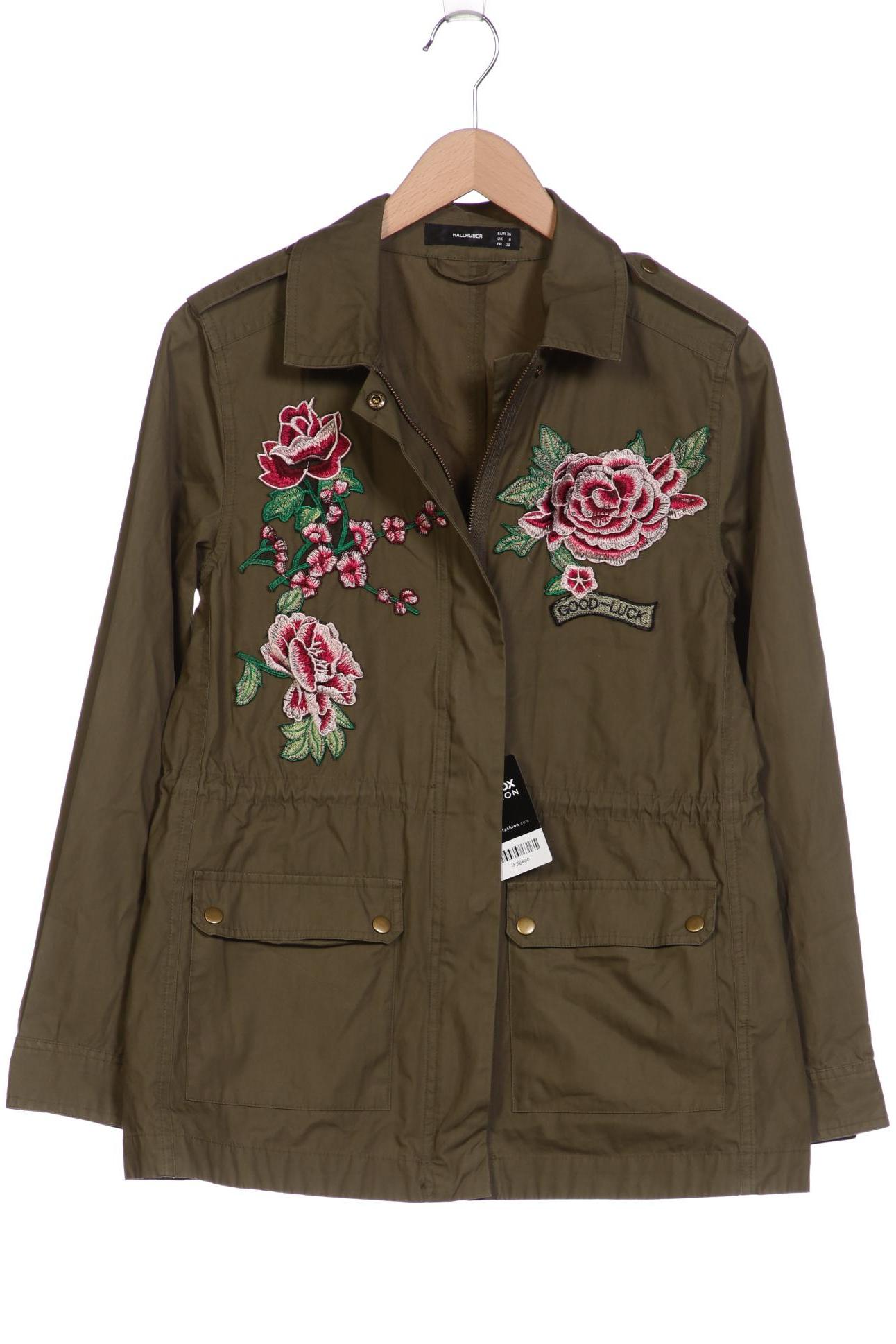 

Hallhuber Damen Jacke, grün, Gr. 36
