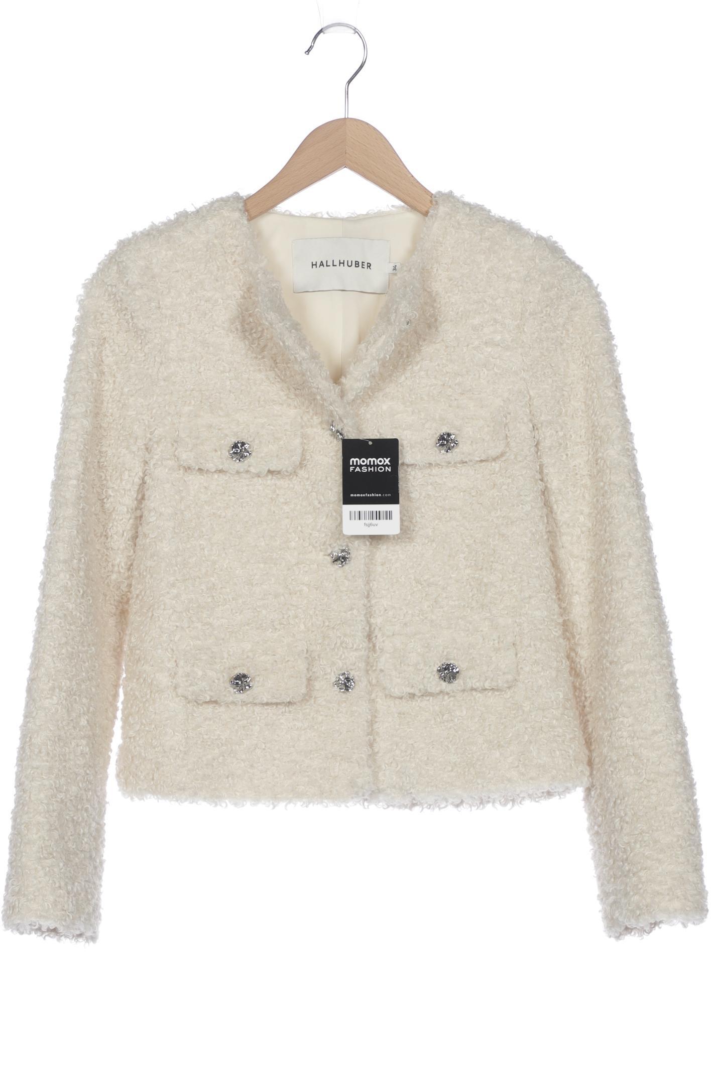 

Hallhuber Damen Jacke, cremeweiß, Gr. 34