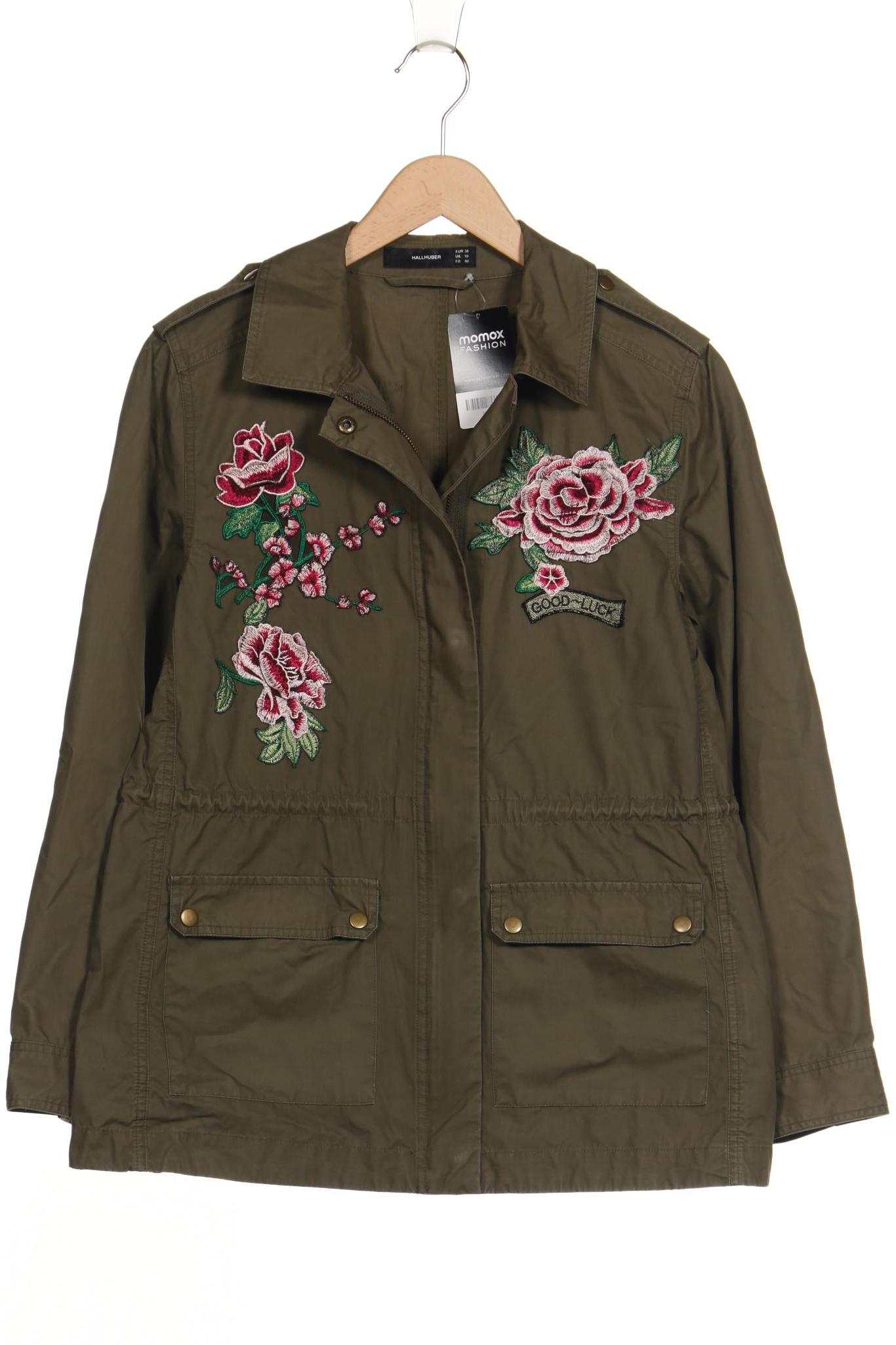 

Hallhuber Damen Jacke, grün, Gr. 38